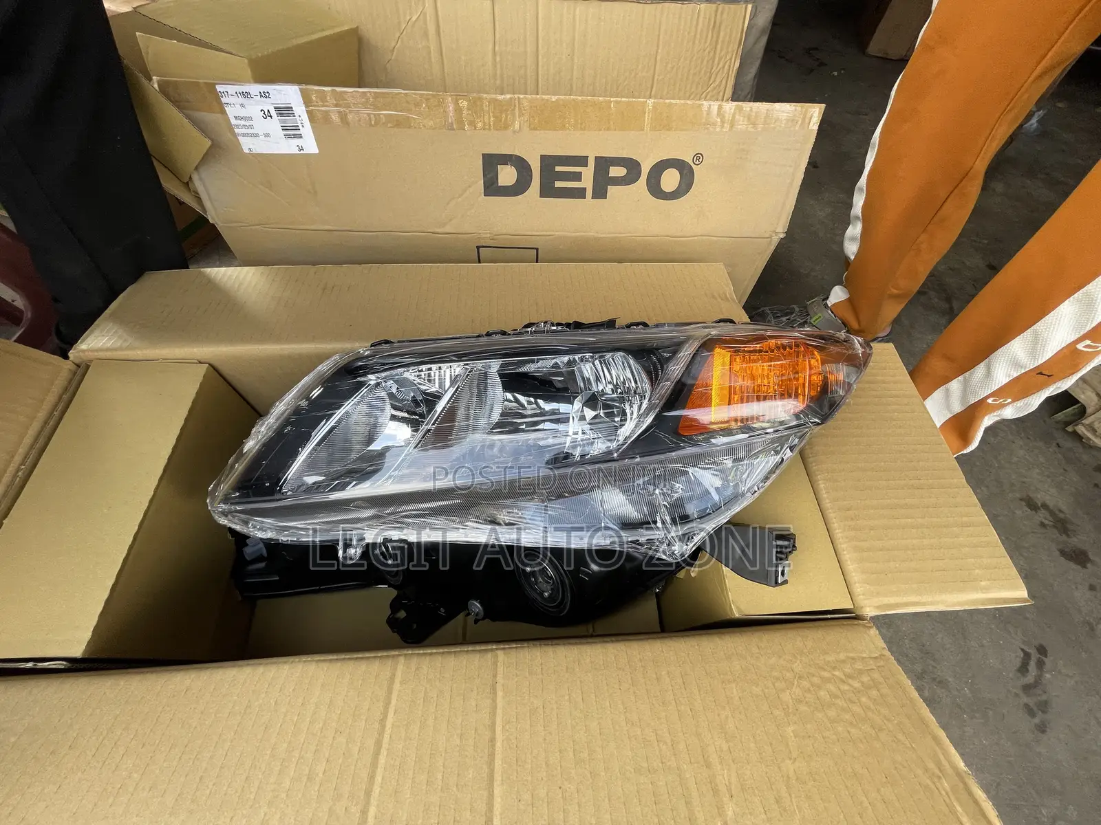 Honda Civic 2012,2013,2014,2015 Depo Headlights
