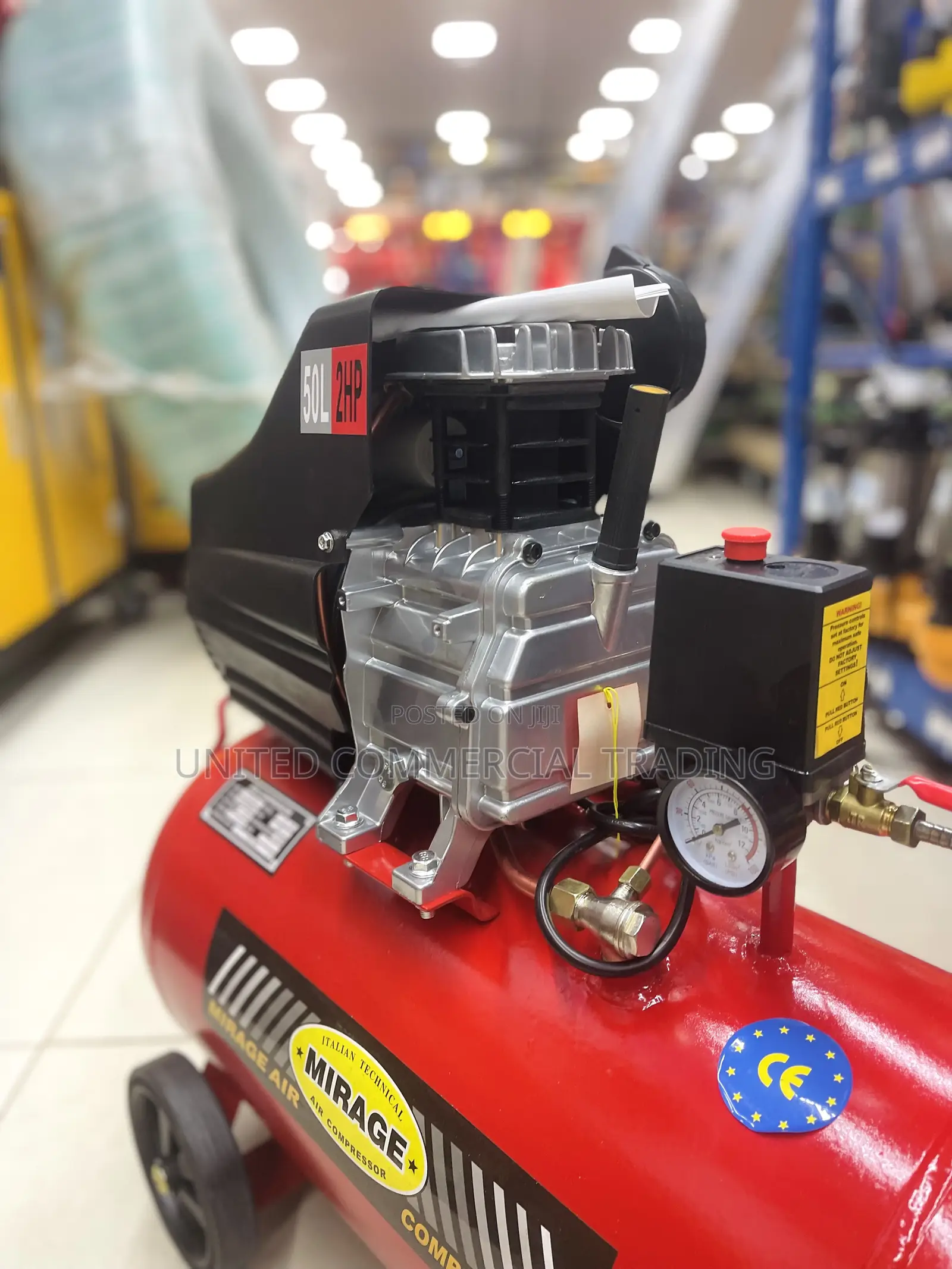Air Compressor Electric (Mirage 50l)