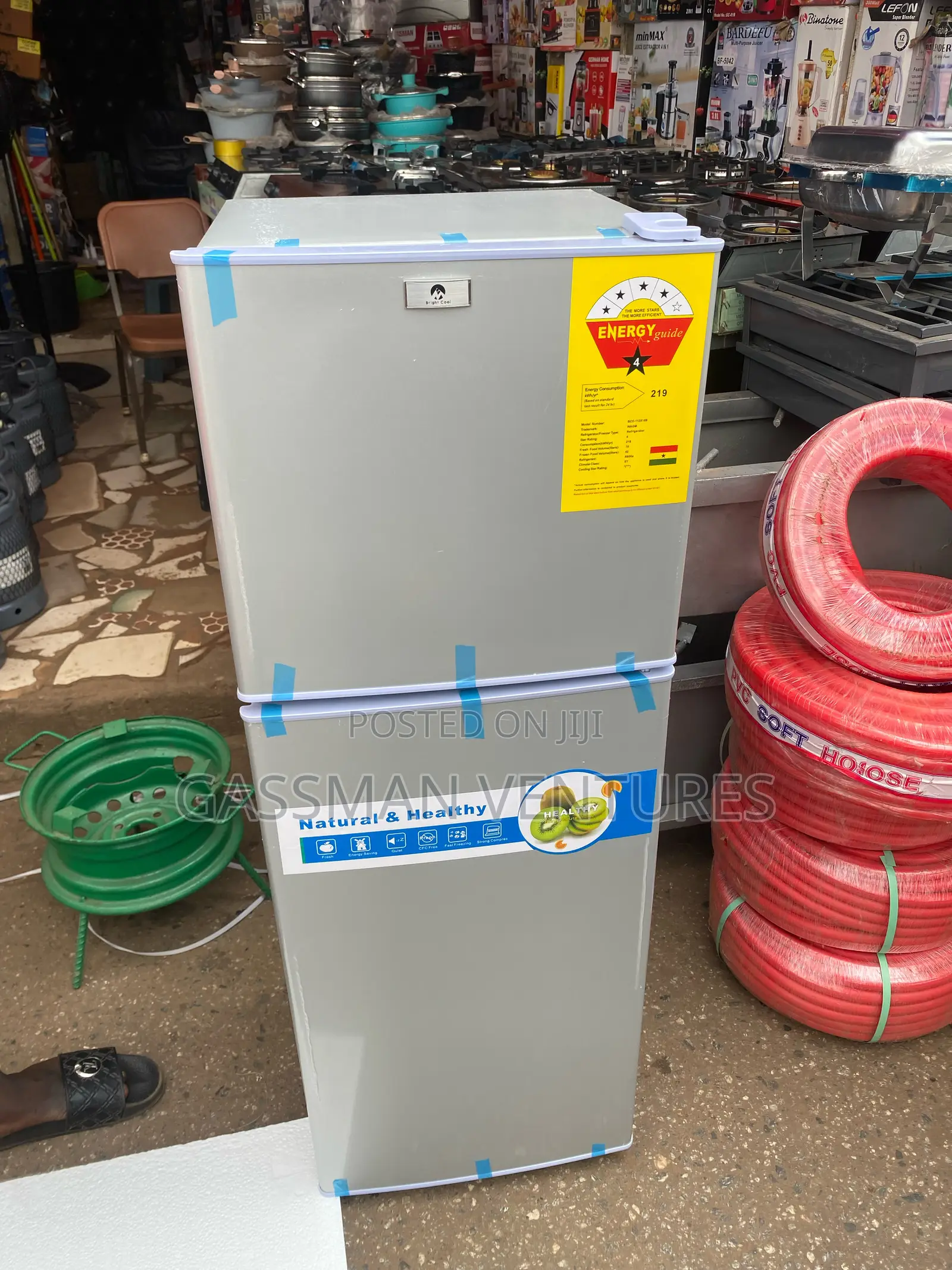 Bright Cool 138 Litres Fridge