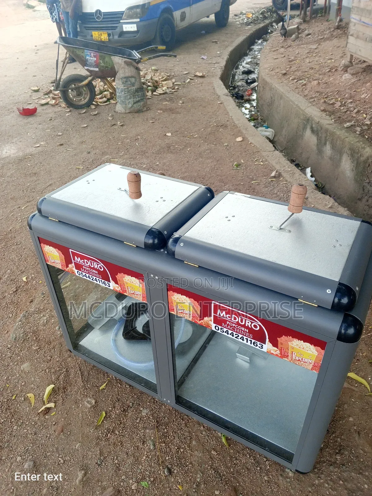 Industrial Popcorn Machine