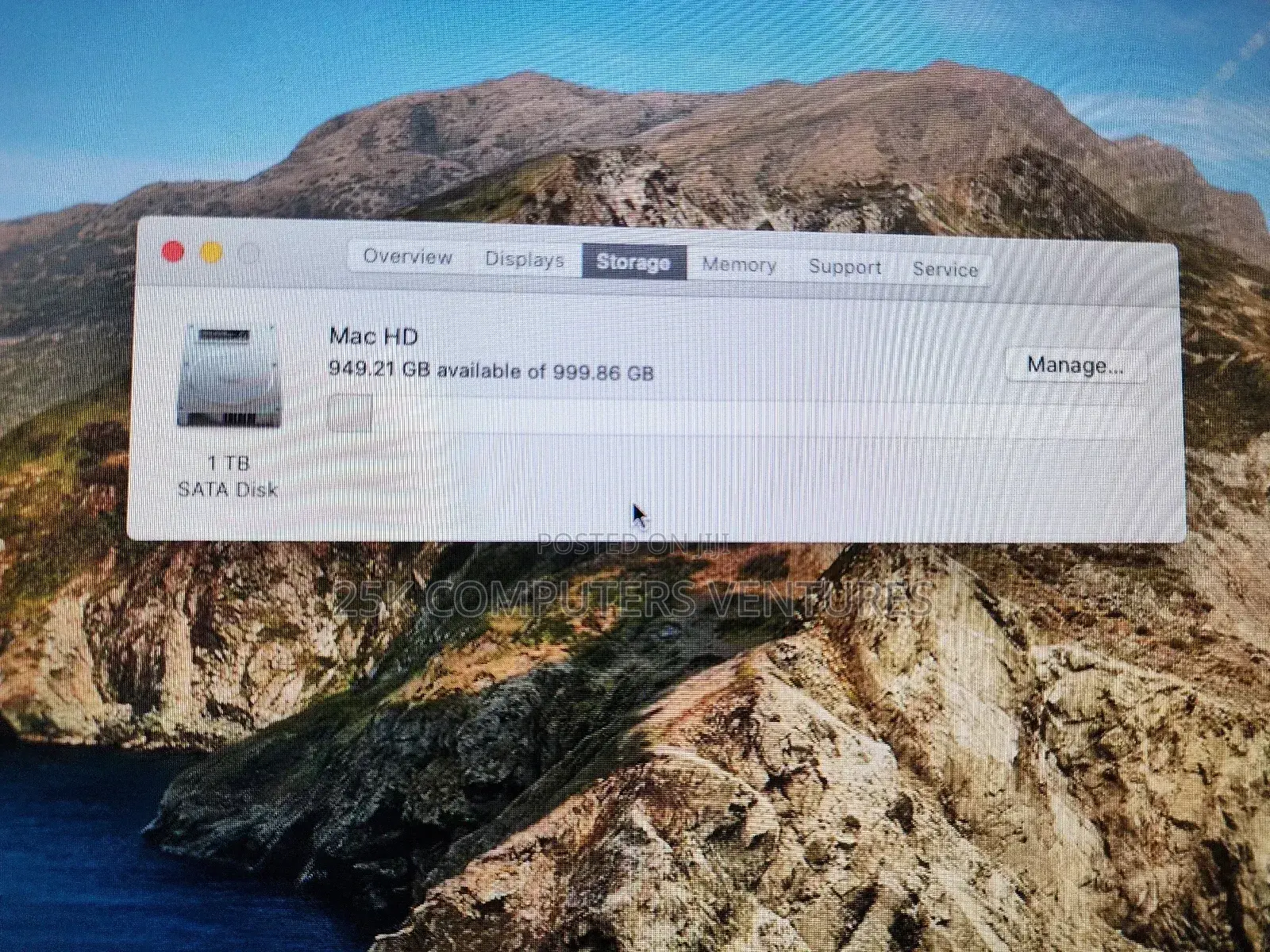 Desktop Computer Apple iMac 16GB Intel Core i5 SSHD (Hybrid) 1T