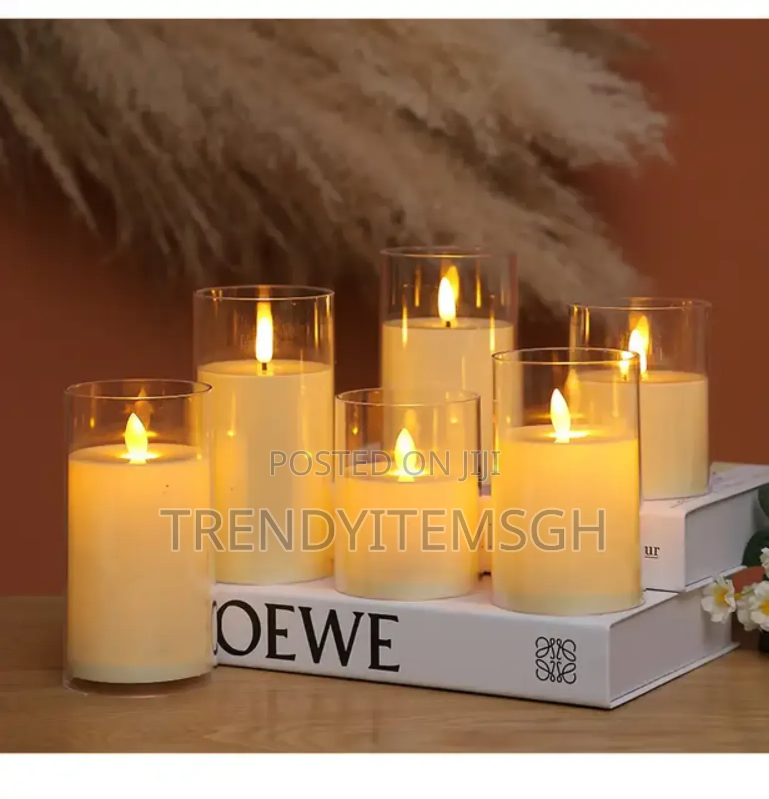 12pcs Decorative Crystal Led Candle Light