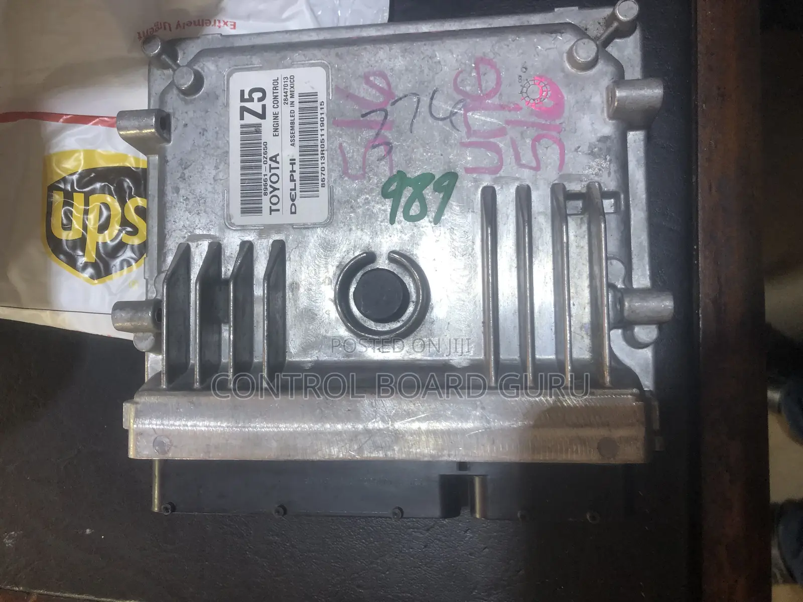 Z5 Toyota Corolla 2014 Engine Control Board ( Ecu )