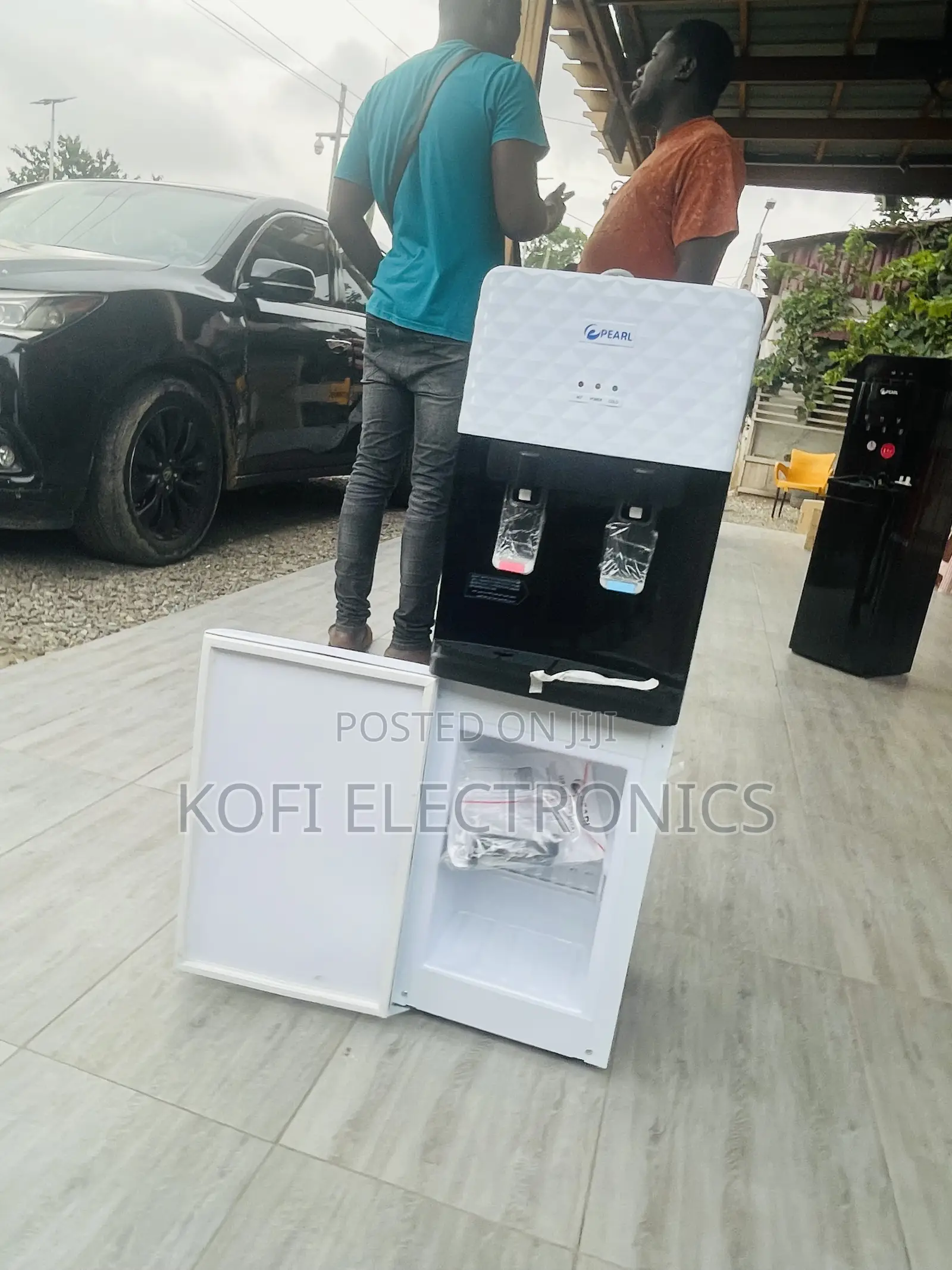 Normal,Hot Cold Pearl Water Dispenser With Fridge