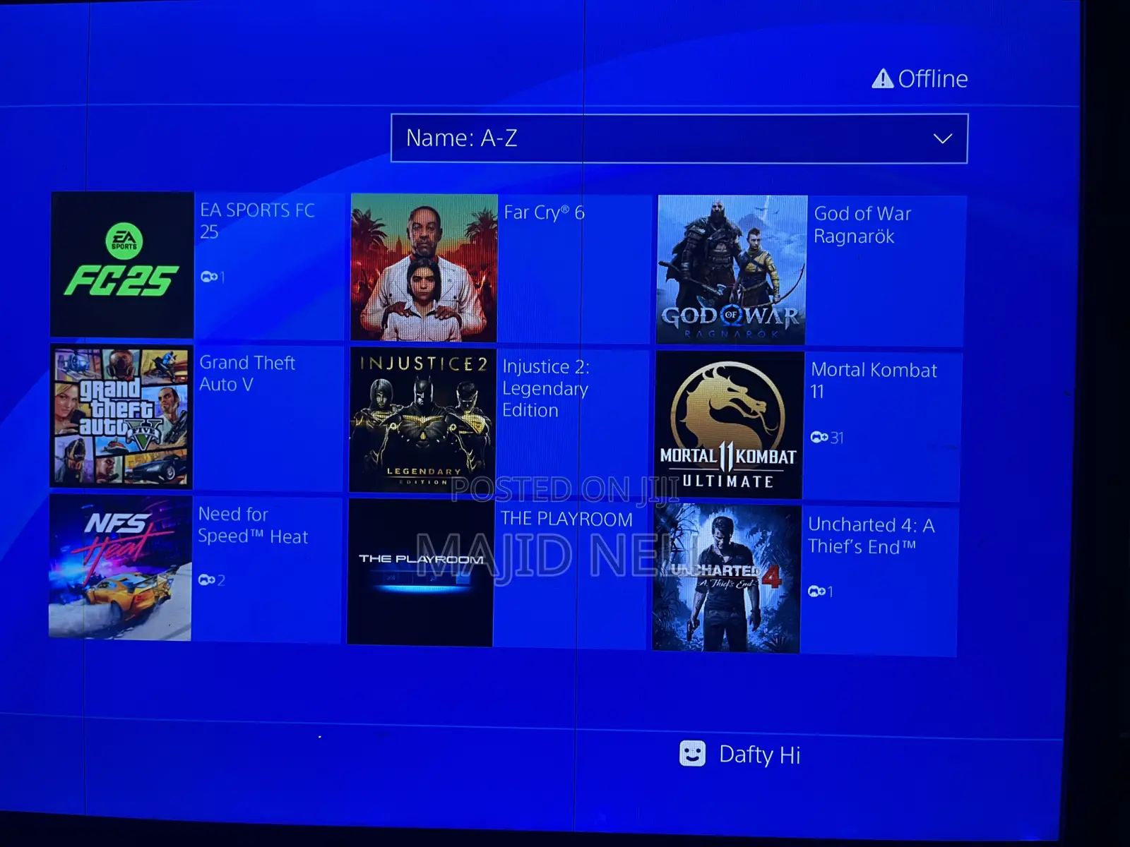 Ps4 Offline Games Installation(Home Service Available)