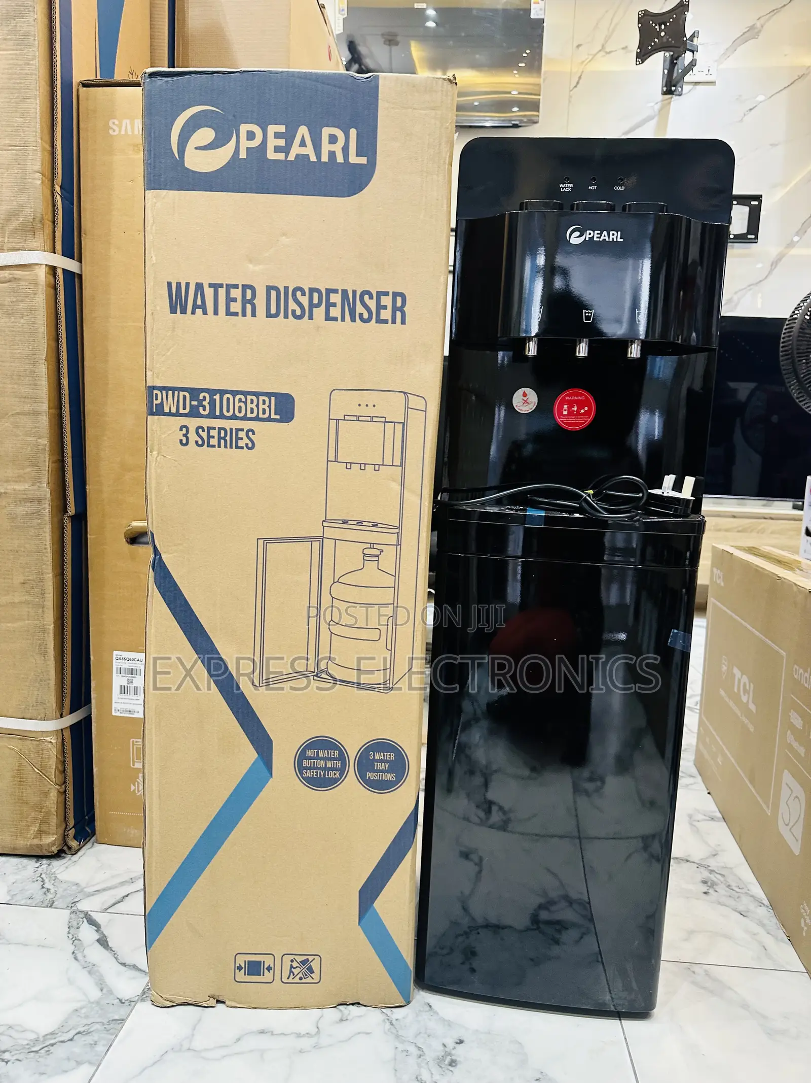 Available Now Black PWD-3106BBL Water Dispenser