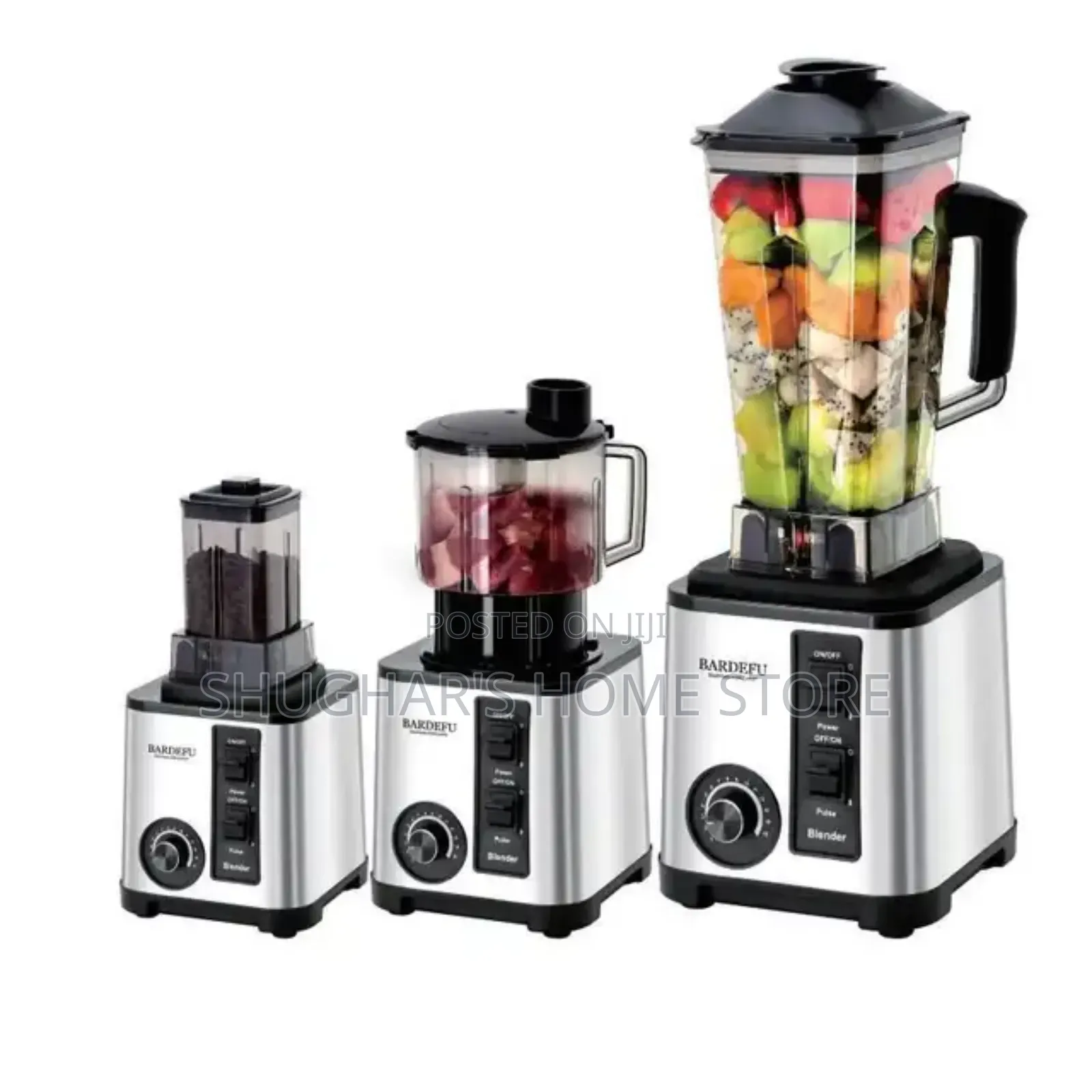 3in1 Bardefu Blender With Food Processor