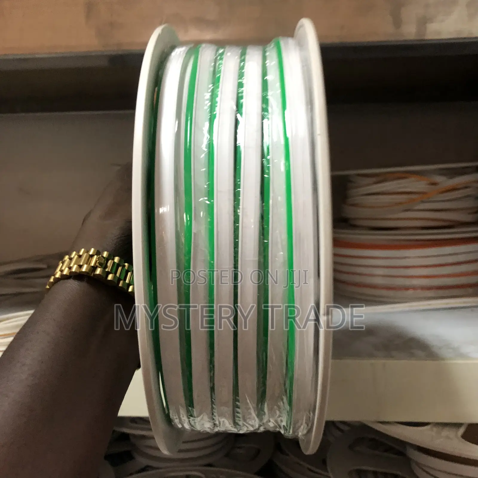 Green Neon Strip Light Full