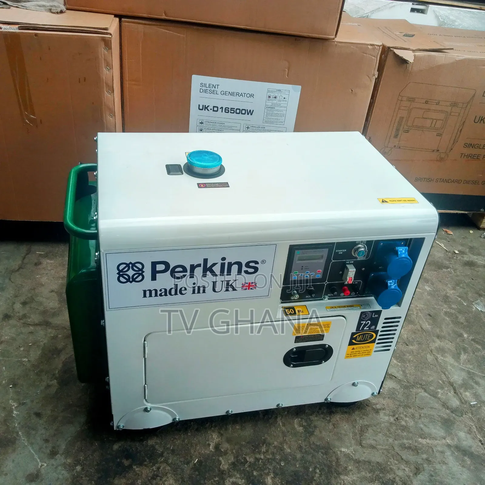 10kva Perkins Generator Diesel 13000wat Auto Start Generator
