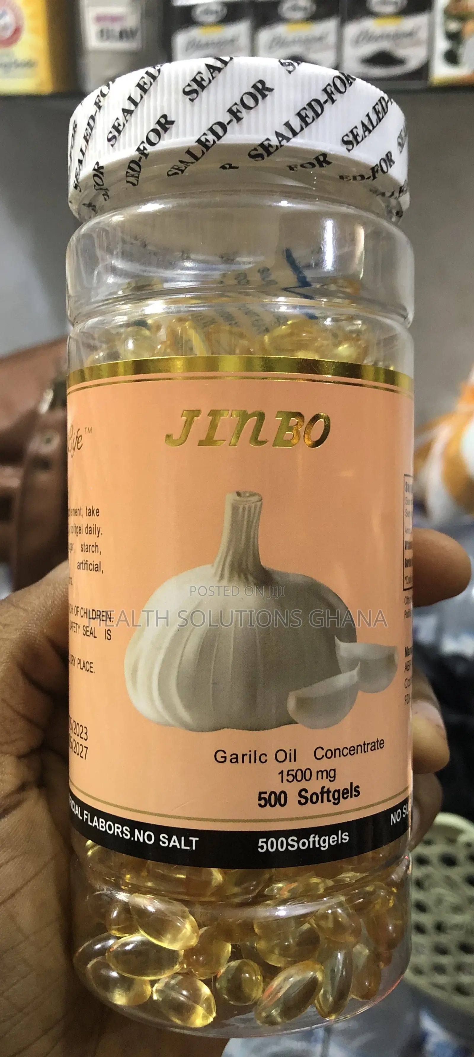 Jinbo Garlic Oil Concentrate