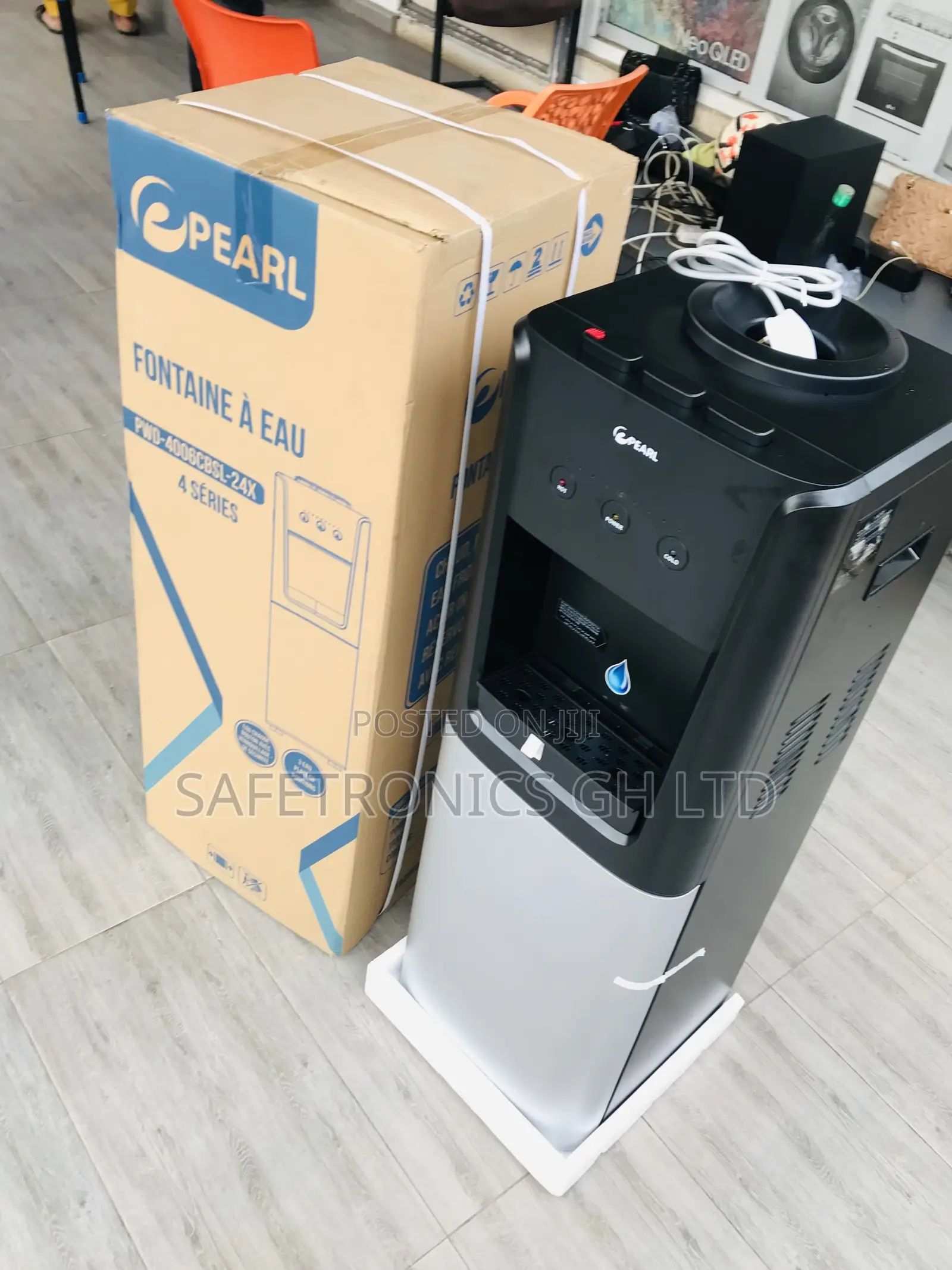 Get Unique Hot/Cold Pearl PWD-4006 Black Water Dispenser 