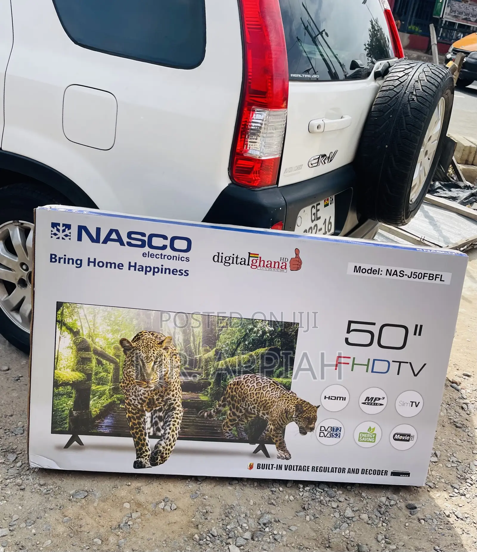 Purchase Sleek Nasco 50 Inch FHD Satellite Electric Tv.