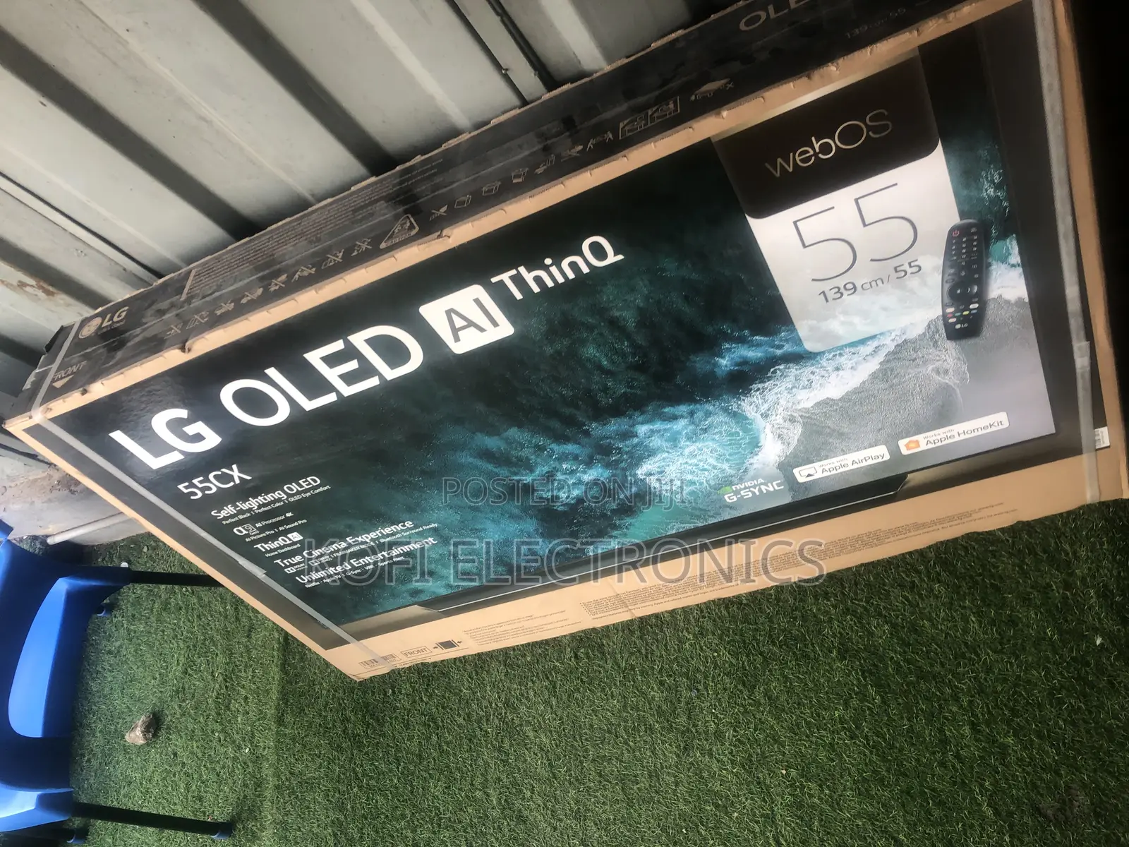 Durable LG CX 55 Inch Class Smart OLED TV W/ AI Thinq