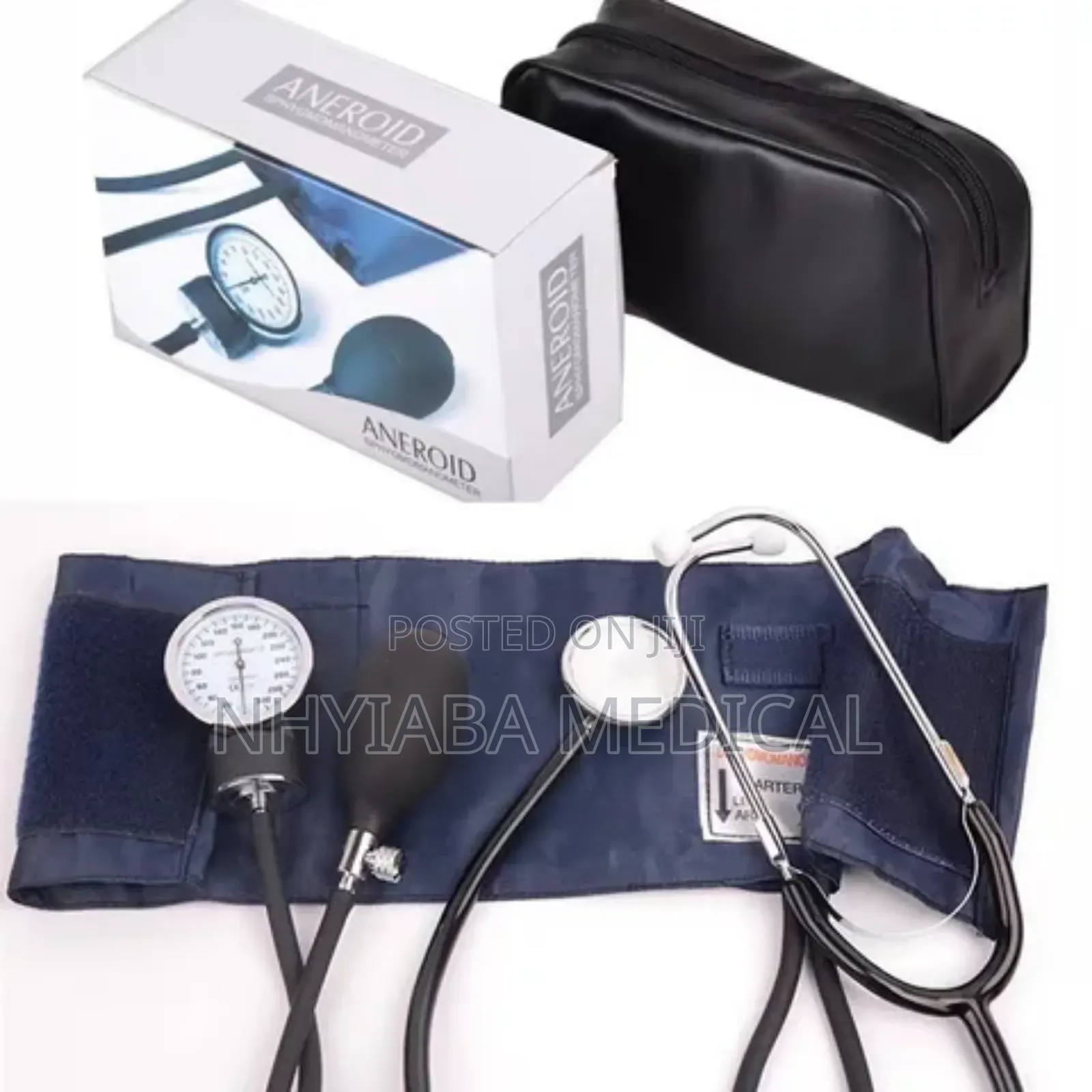 Aneroid Sphygomomanometer With Single Head Stethoscope