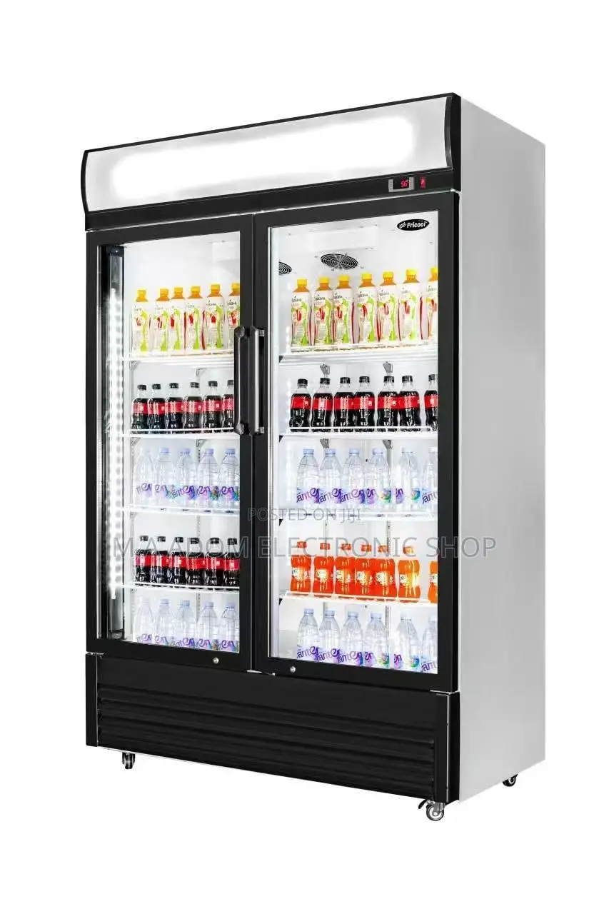 Commercial Pearl Display Beverage Upright Fridge 500 Liters