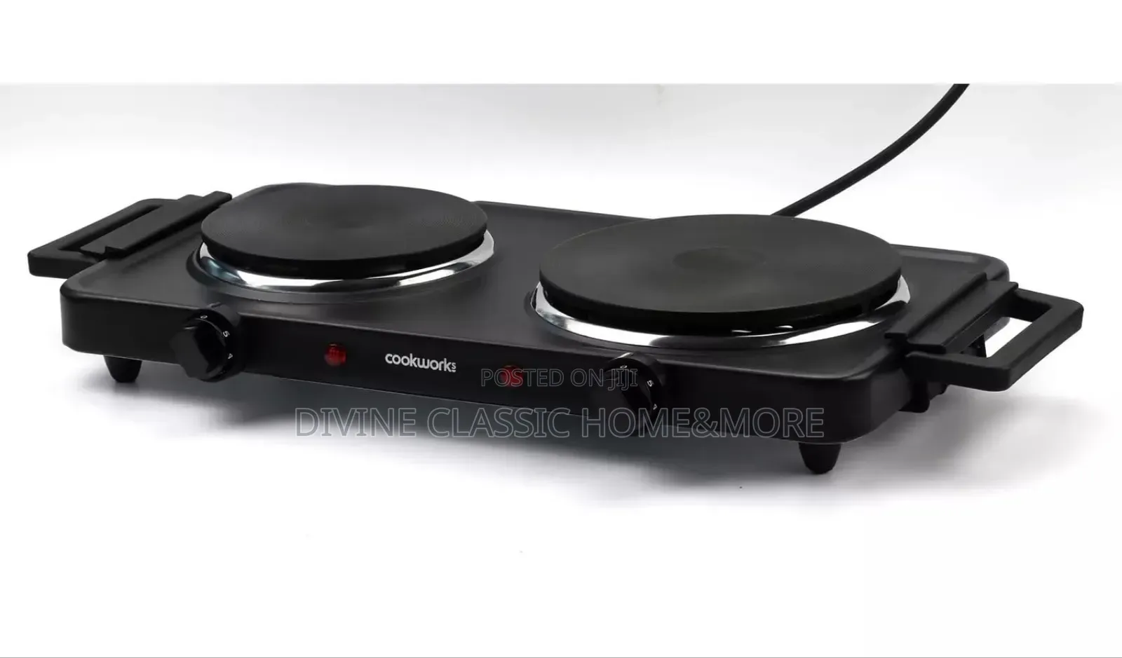 Cookworks Double Hob Hotplate