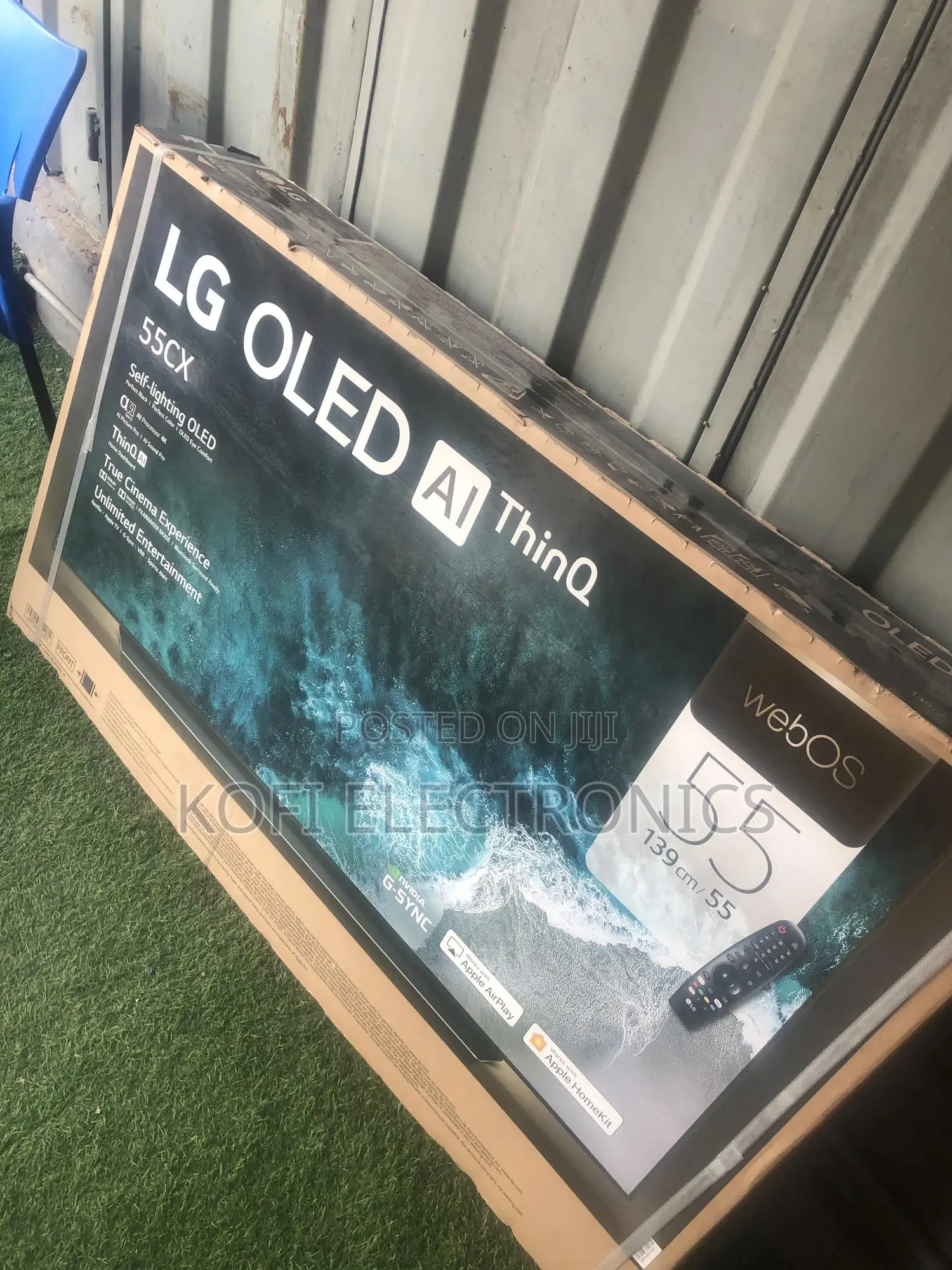 Rich Visuals,Ultra Thin-Lg 55 CX OLED UHD Smart Webos TV