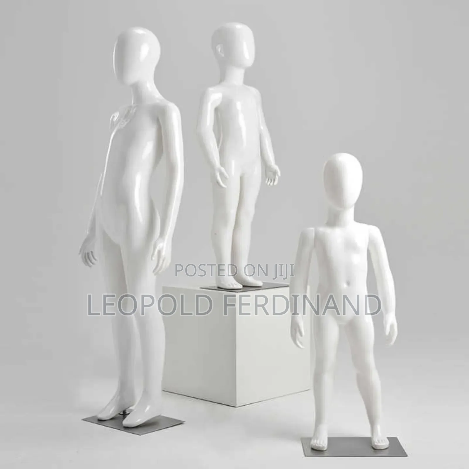 White Kid Mannequins