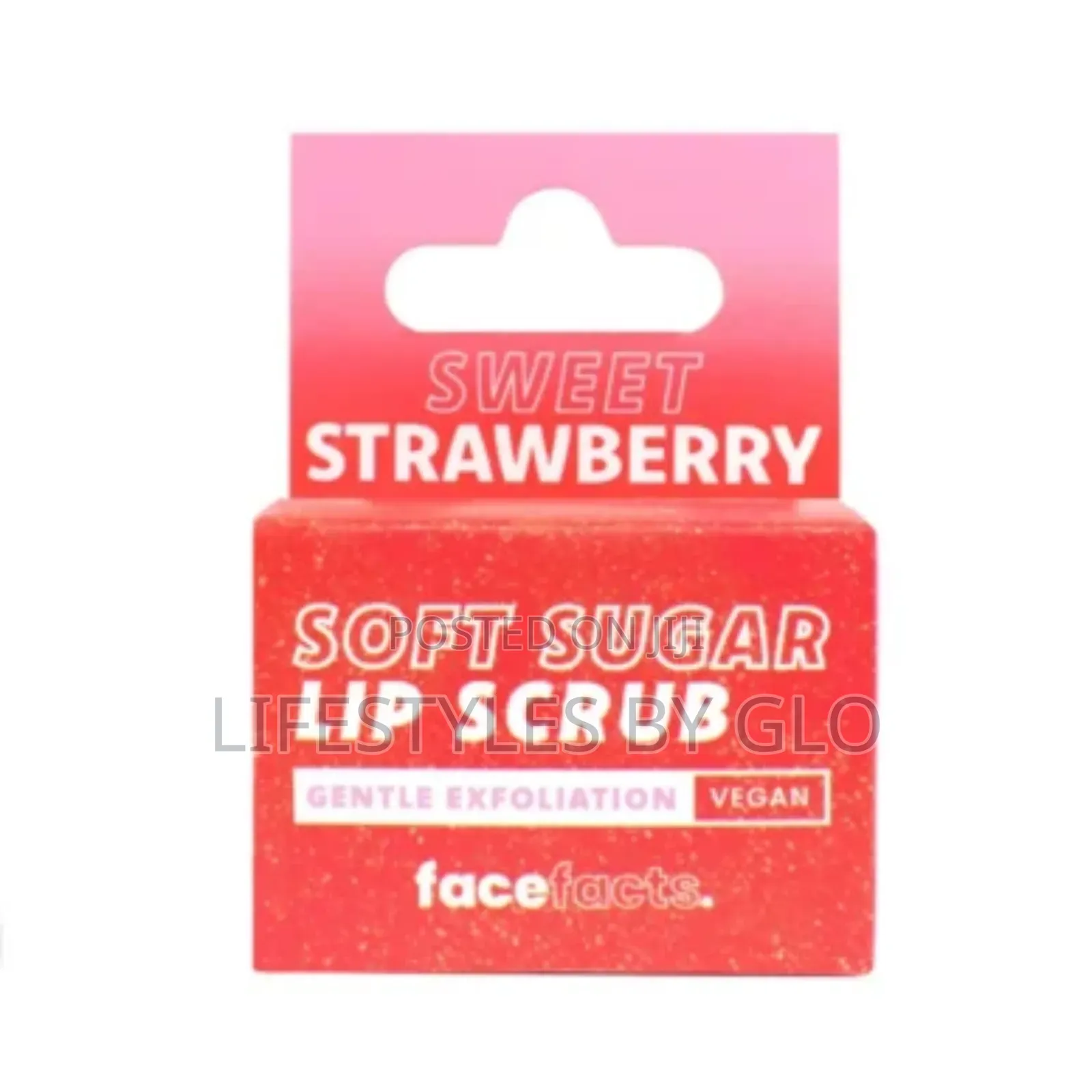 Sweet Strawberry Lip Scrub Silicone Lip Scrub Brush