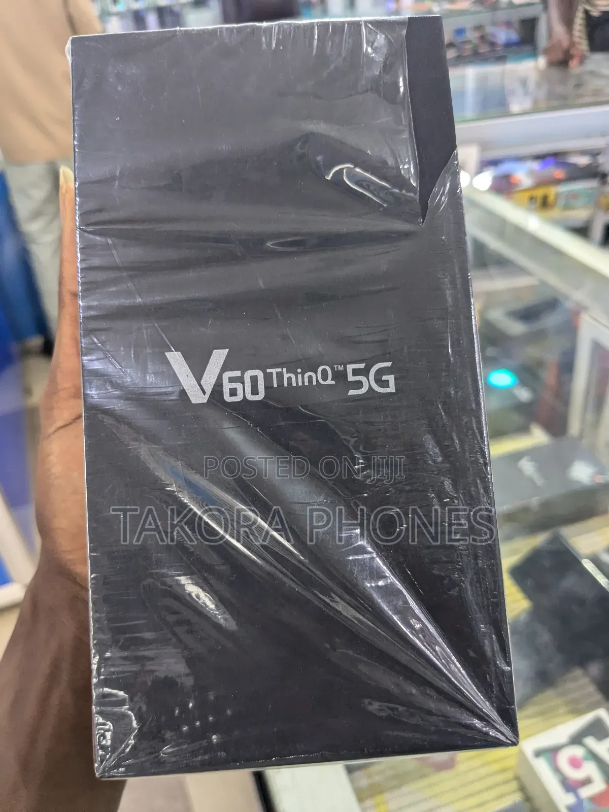 New LG V60 ThinQ 5G 256 GB Black