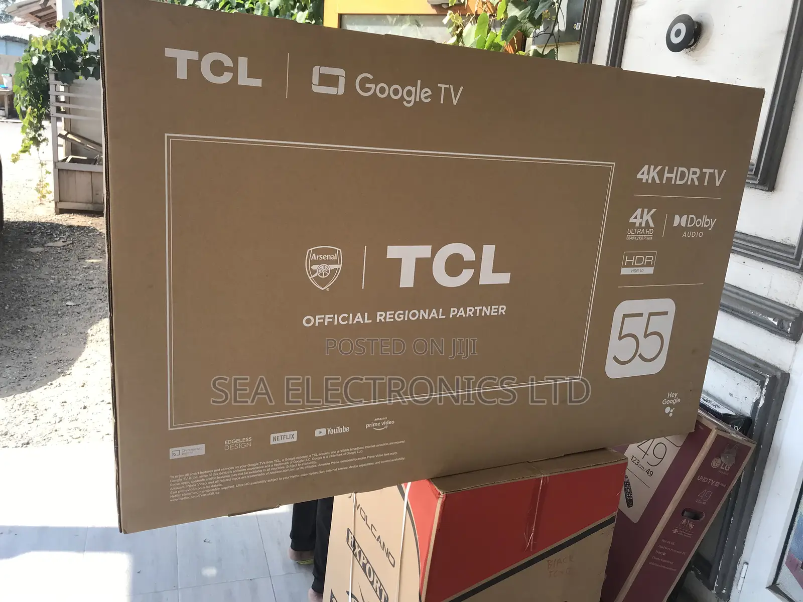 View Choice TCL 55 Inch Smart Android Google Tv