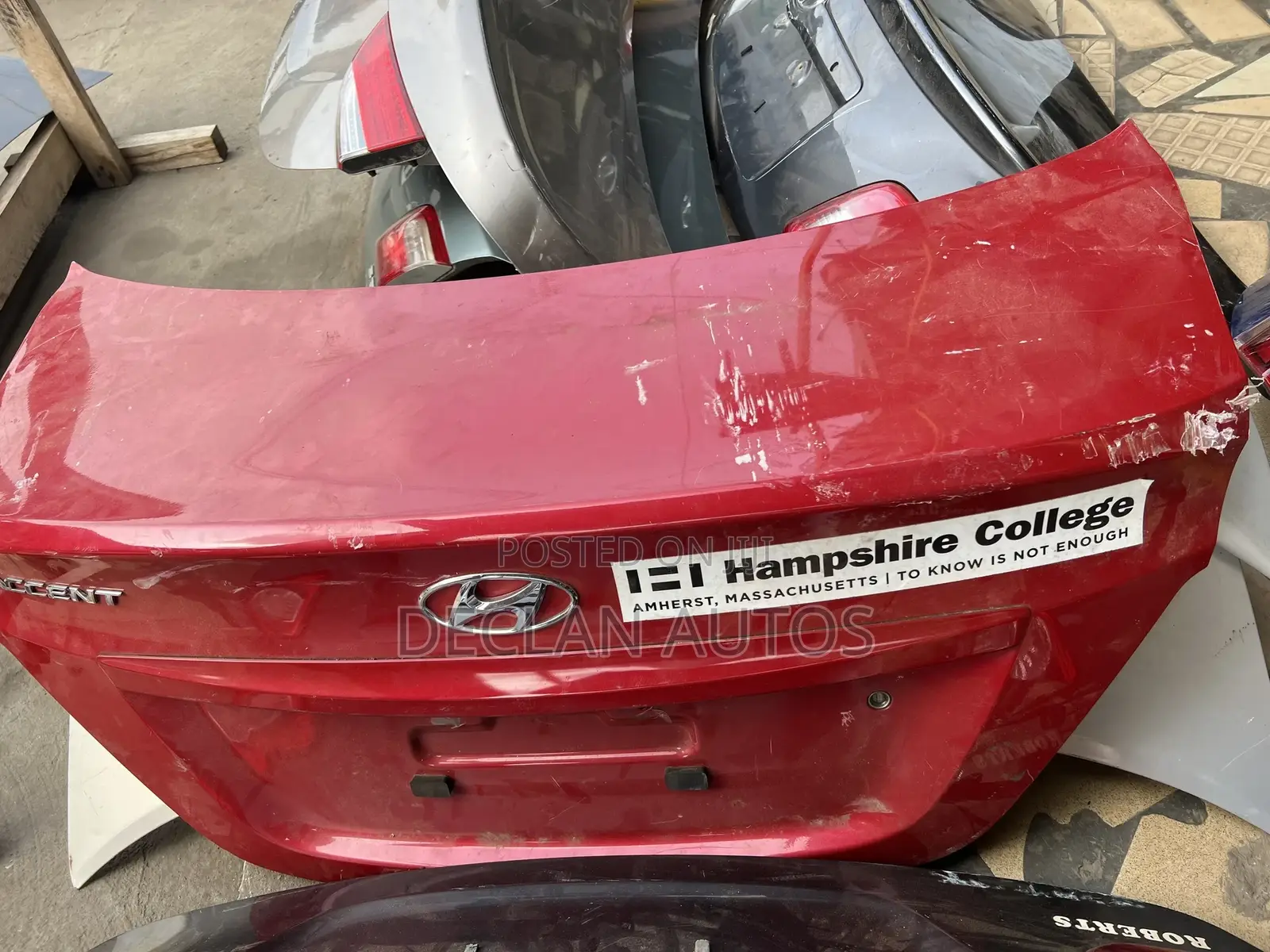 Hyundai Accent 2012 Boot