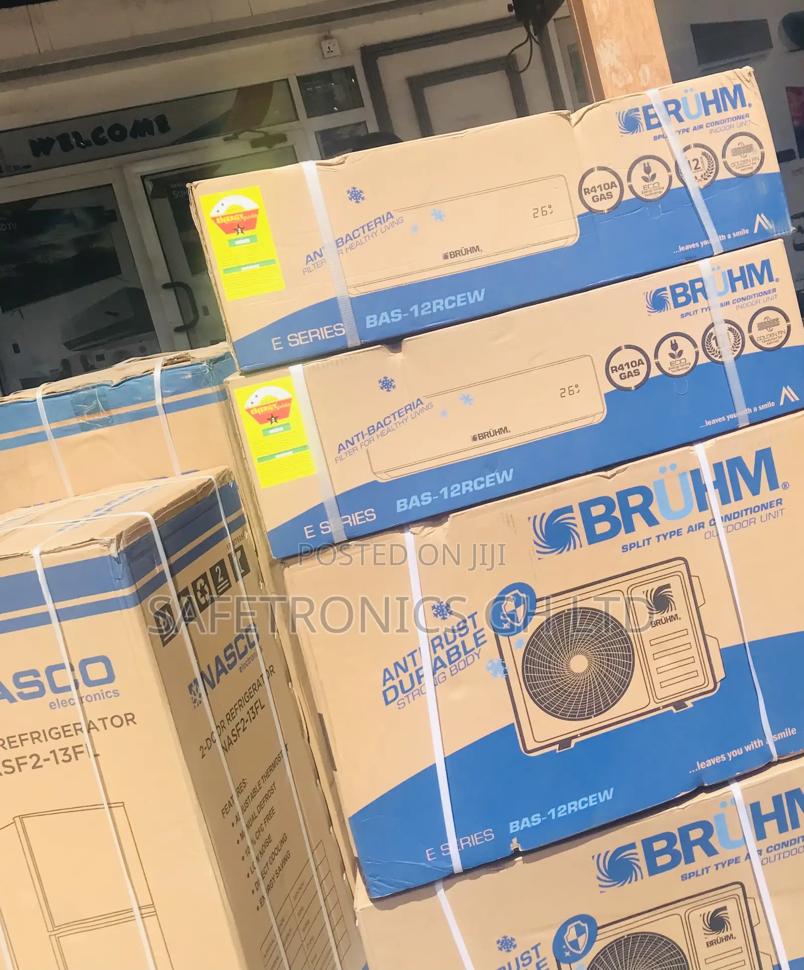 Buy Sealed: Bruhm 1.5 Horsepower White AC