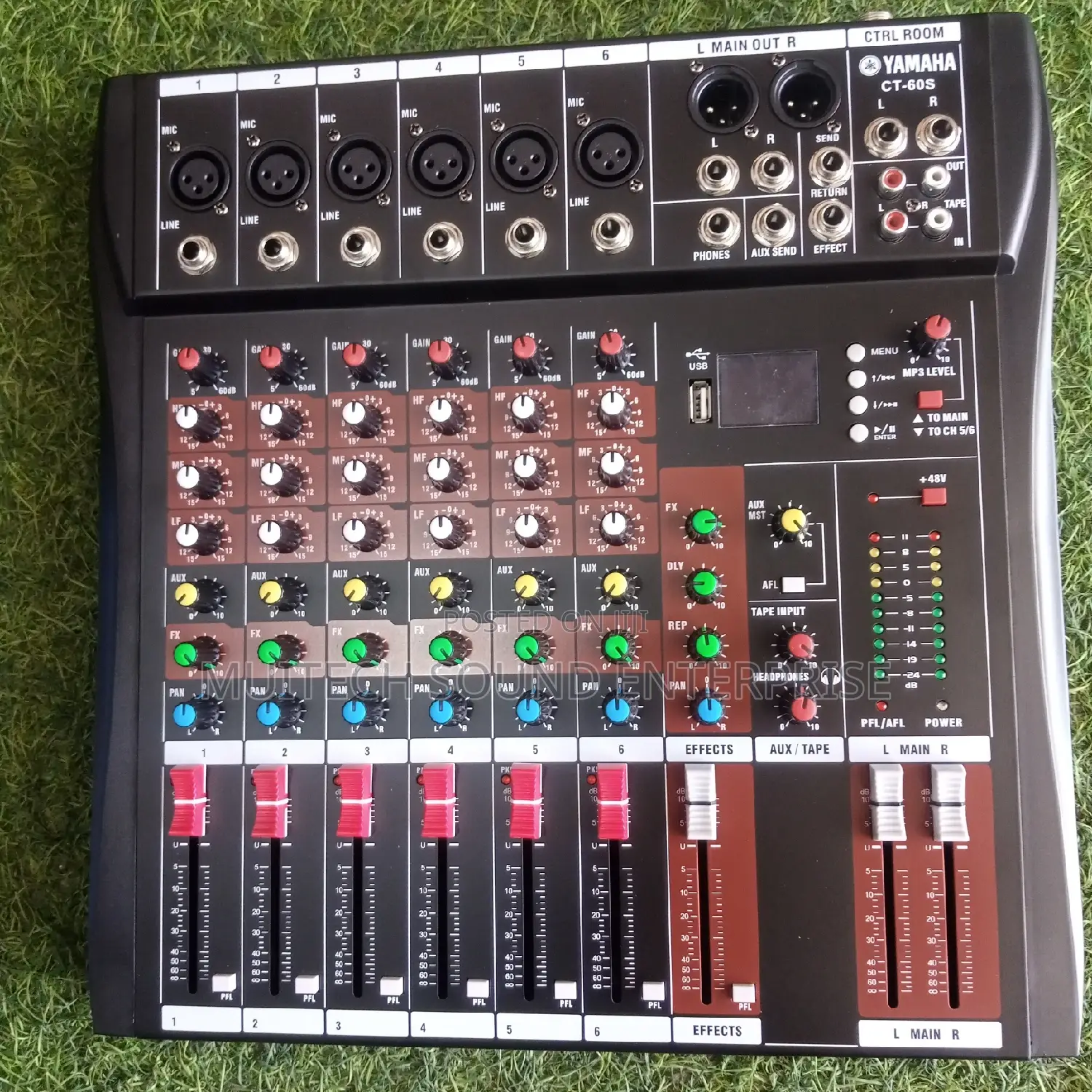 Yamaha Music Mixer 6 Channels
