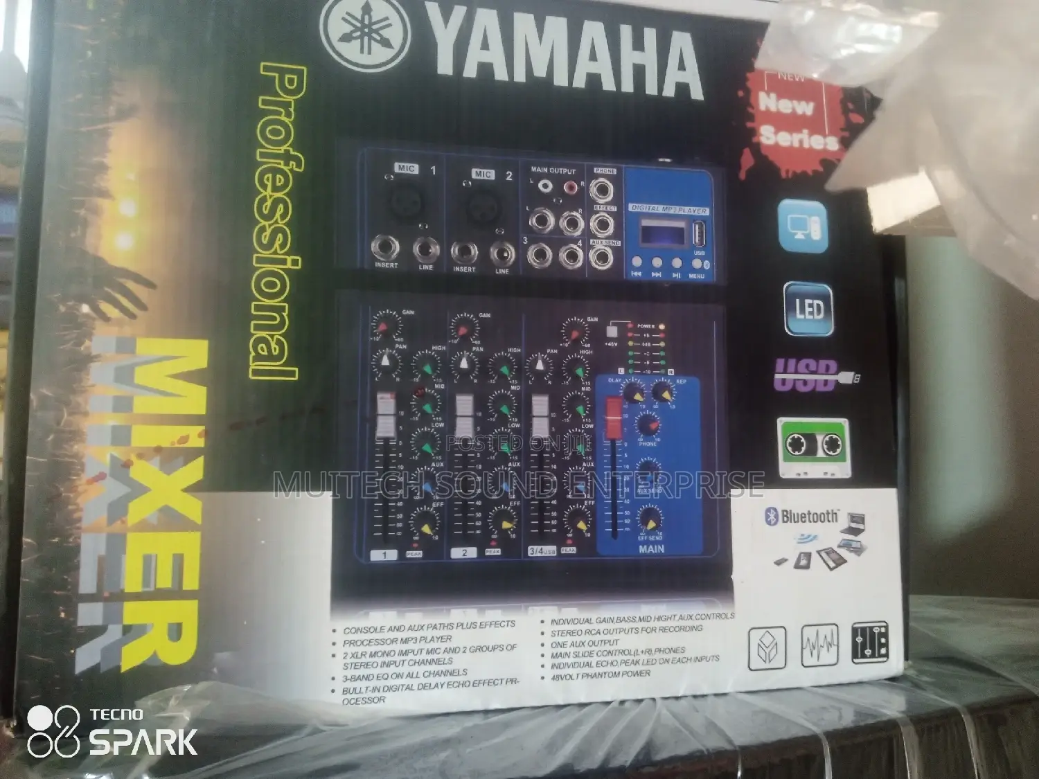 Yamah Music Mixer( 4 Channels)