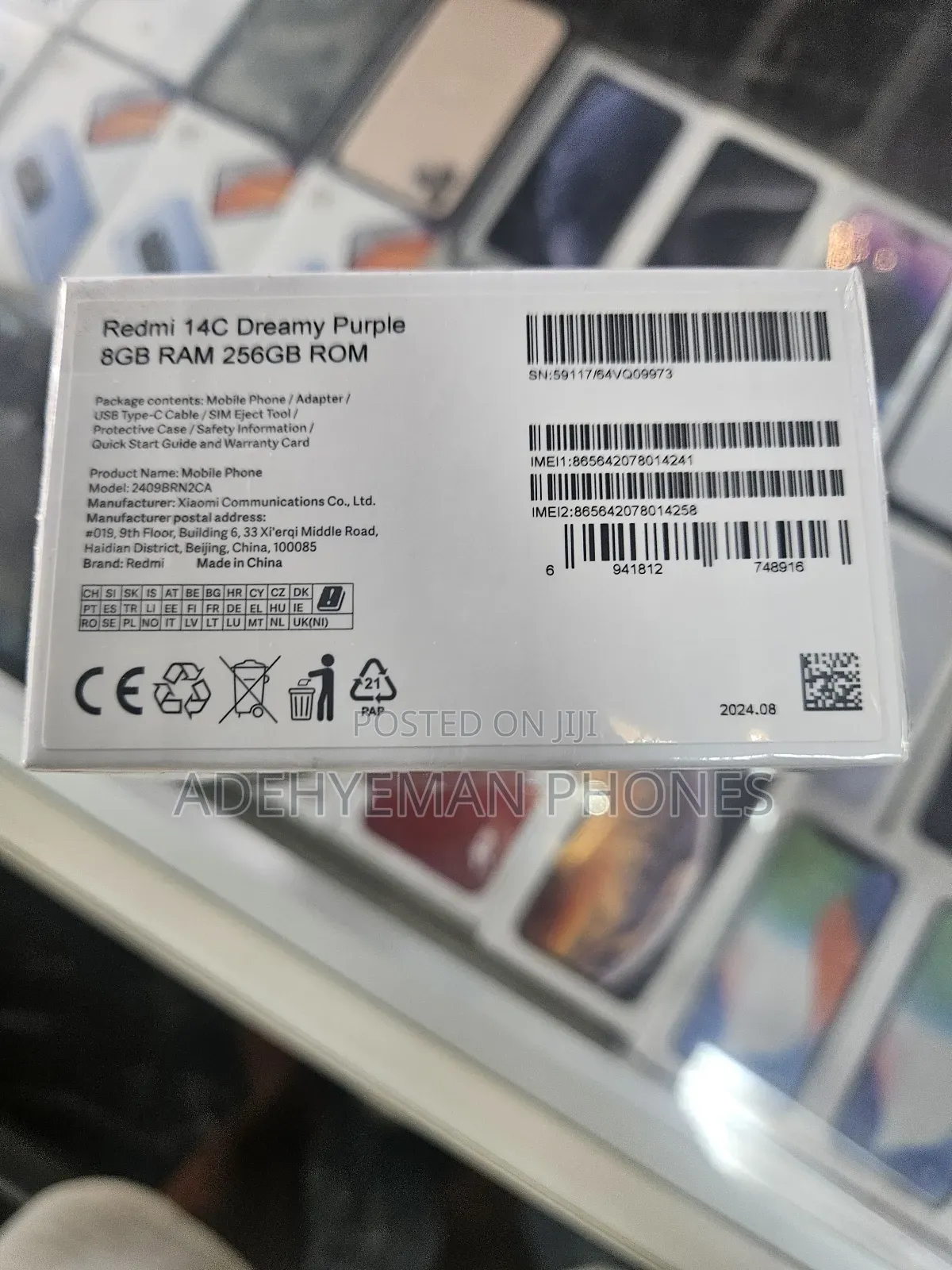 New Xiaomi Redmi 14C 256 GB Black