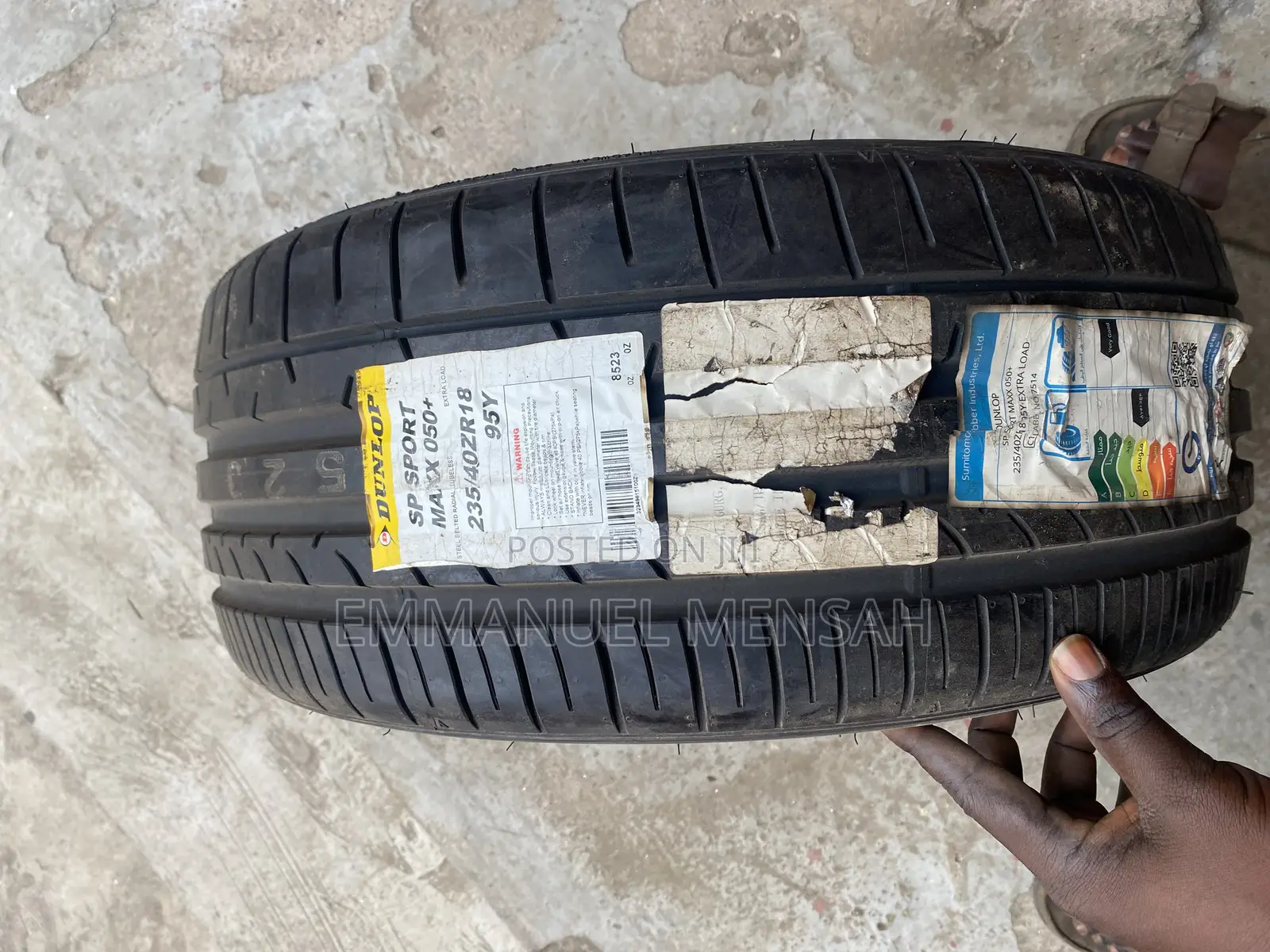 235/40zr18 Dunlop Sp Sport Maxx 050+ Tire