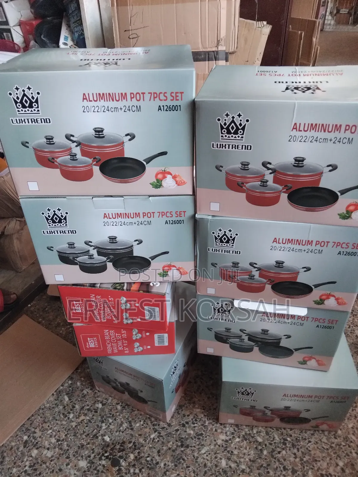 3 Sets Plus Frying Pan Luxtrend Non - Stick Cookware