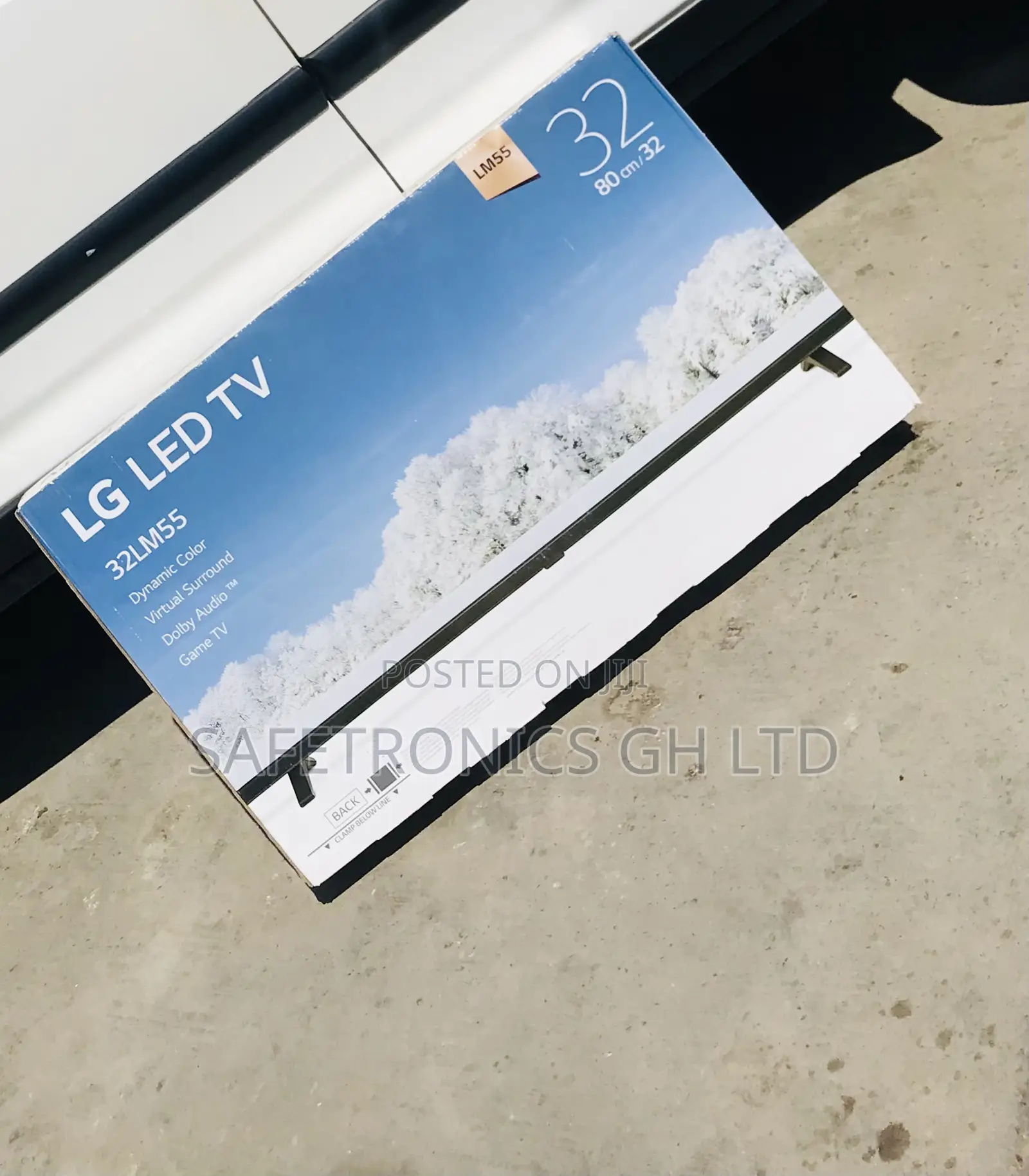 Sealed Super LG LM55 Quality Led (Black) 32 Inch Tv 