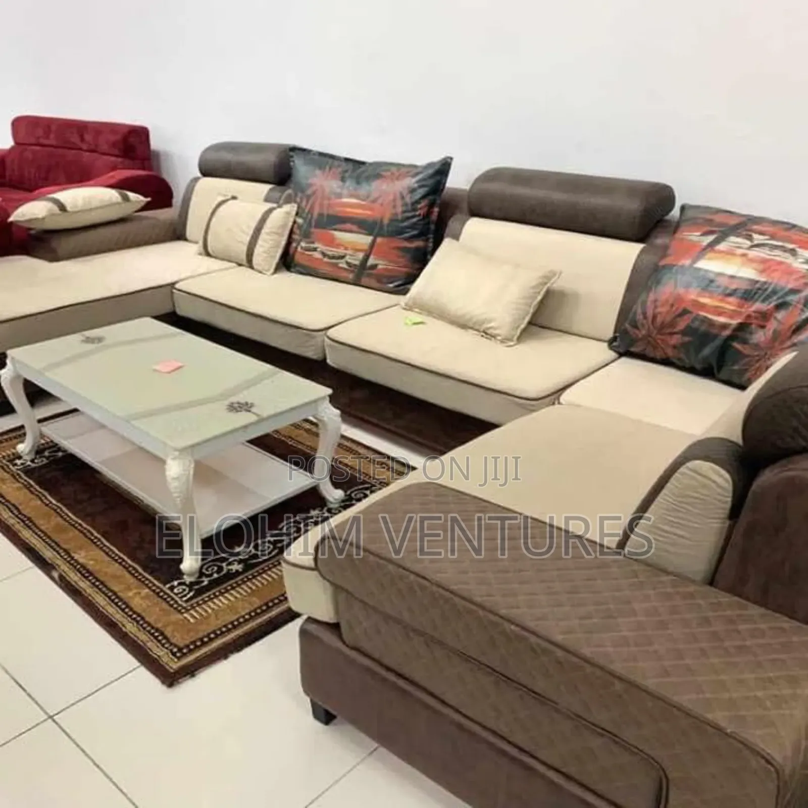 Living Room Sofa and Center