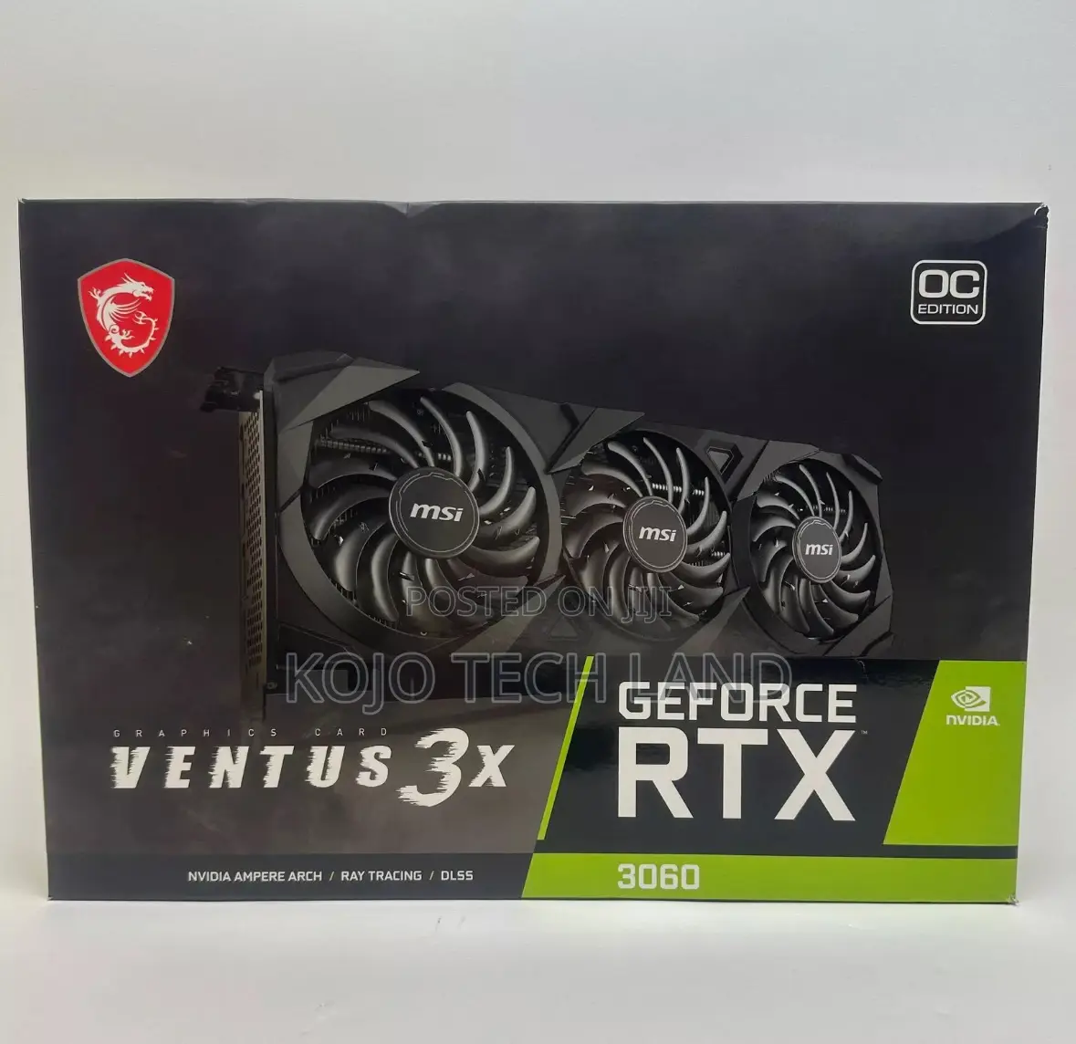 Msi Geforce RTX 3060 12G Oc 12gb Gddr6 Graphics Card