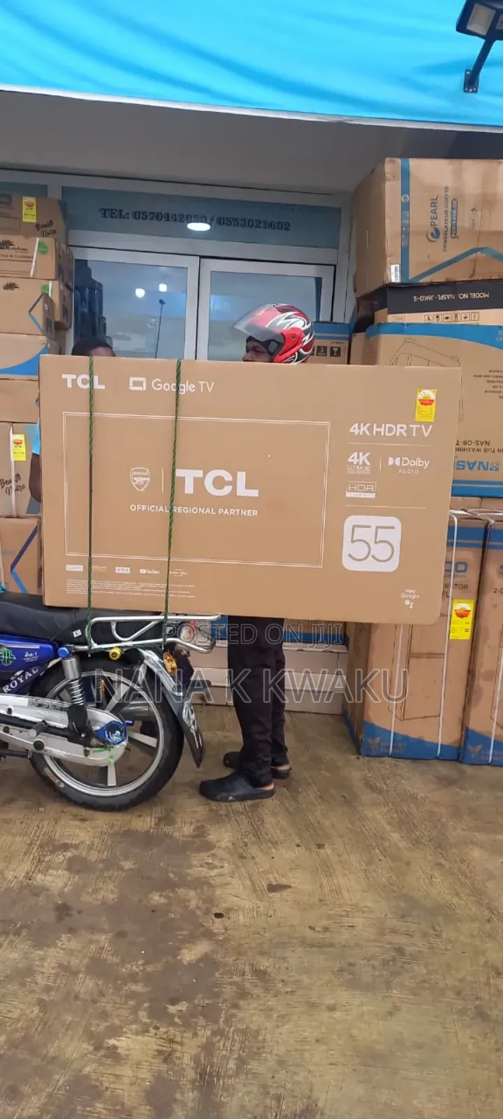 Youtube_tcl 55inches Smart Uhd Digital TV