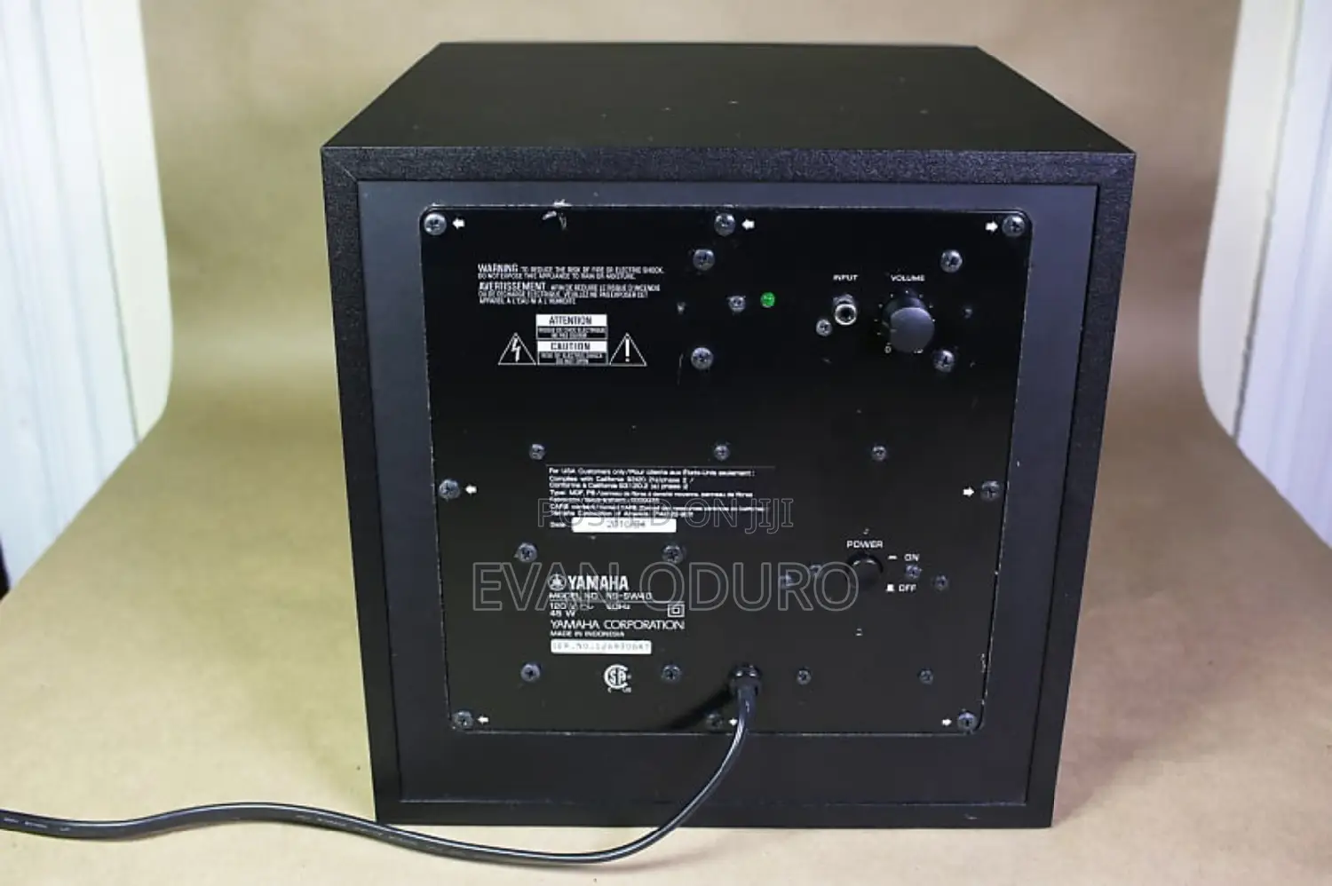 Powerful Yamaha Active Subwoofer Unique Built-in Advanc Tech