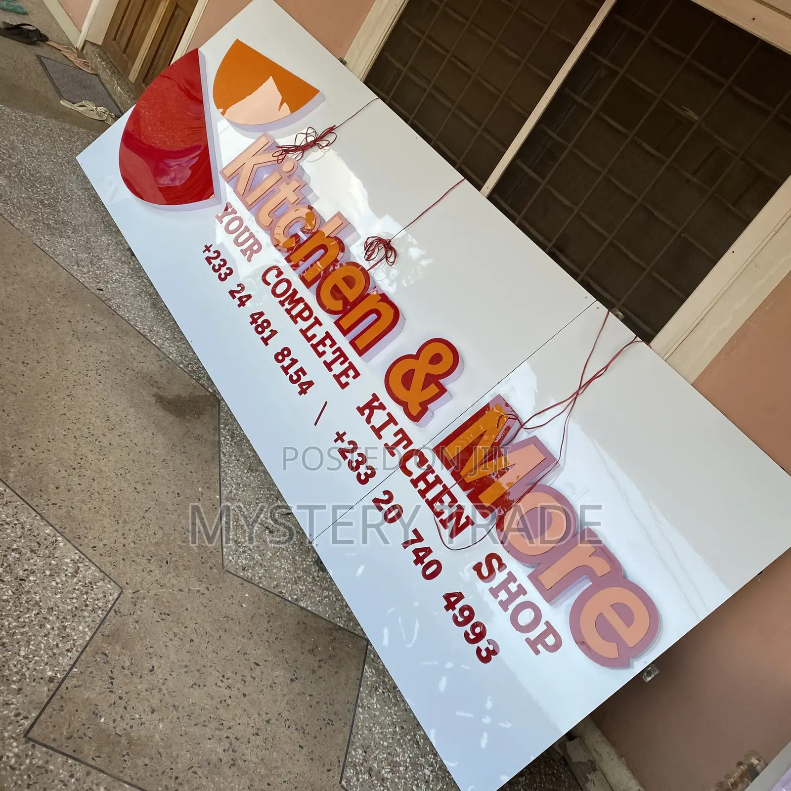 3d Signage(Signboard) for Kitchen More Shop