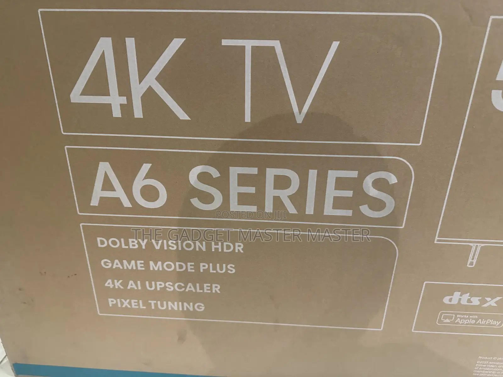 Hisense A6 Series Uhd 55" Smart Tv