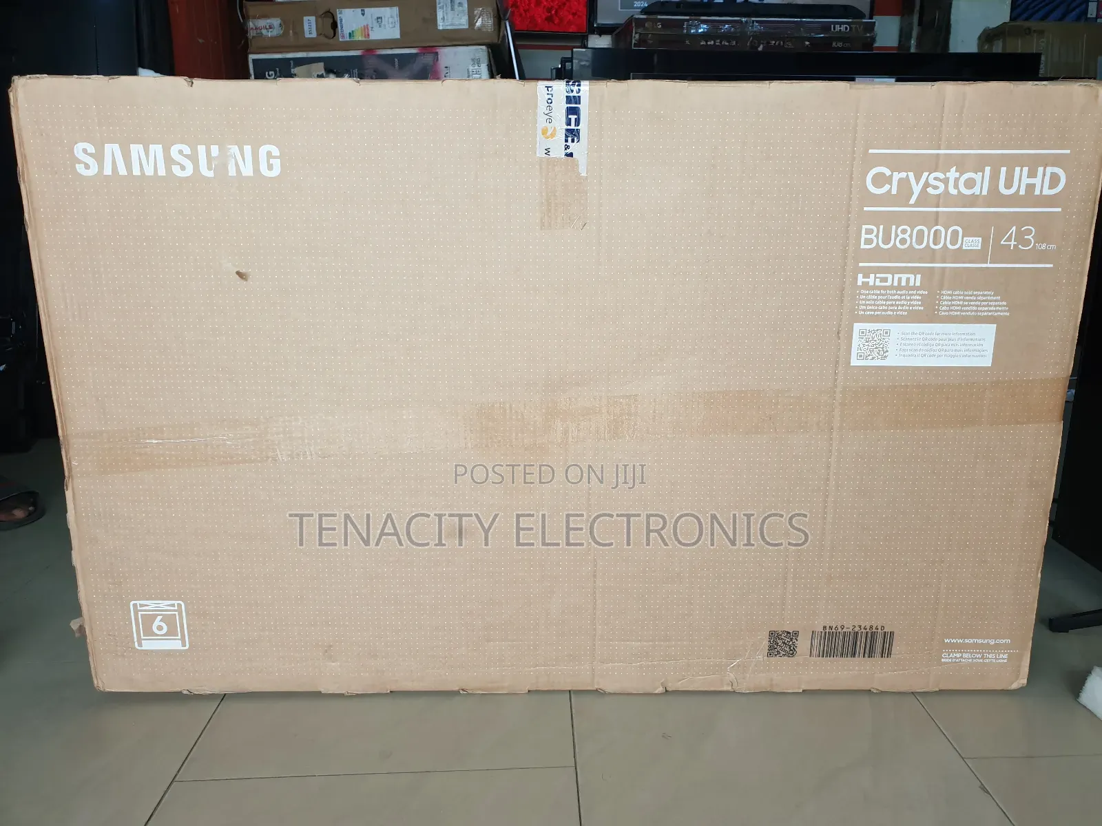 2022/43 Airslim Samsung Crystal Uhd HDR Smart TV