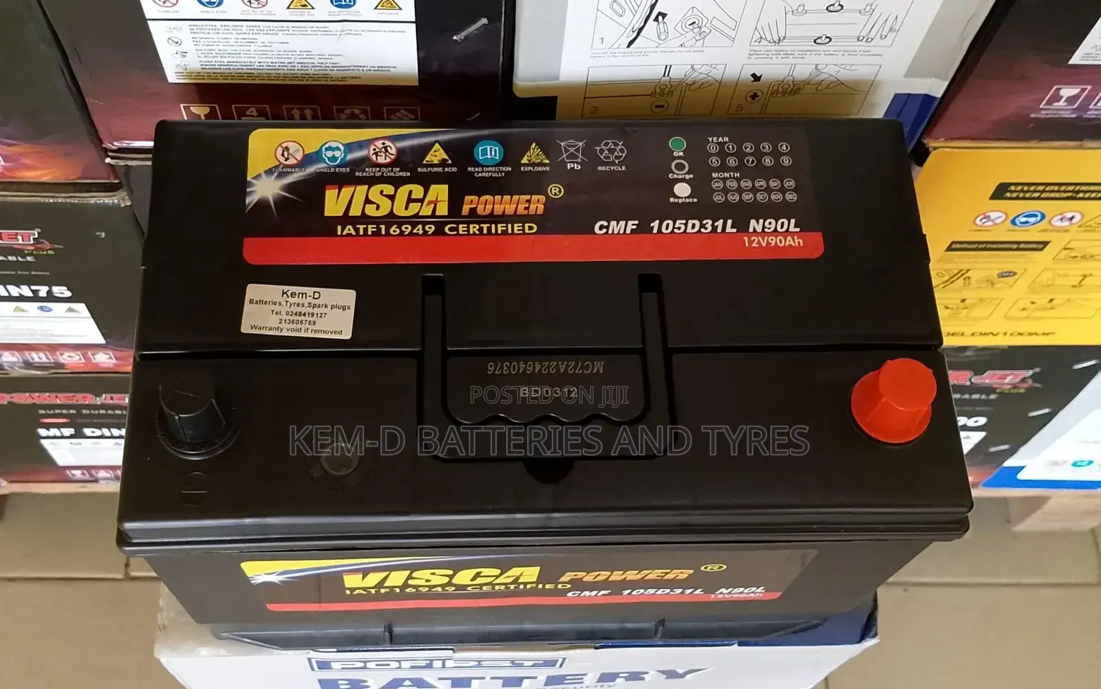 Visca Battery _ for Diesel Cars