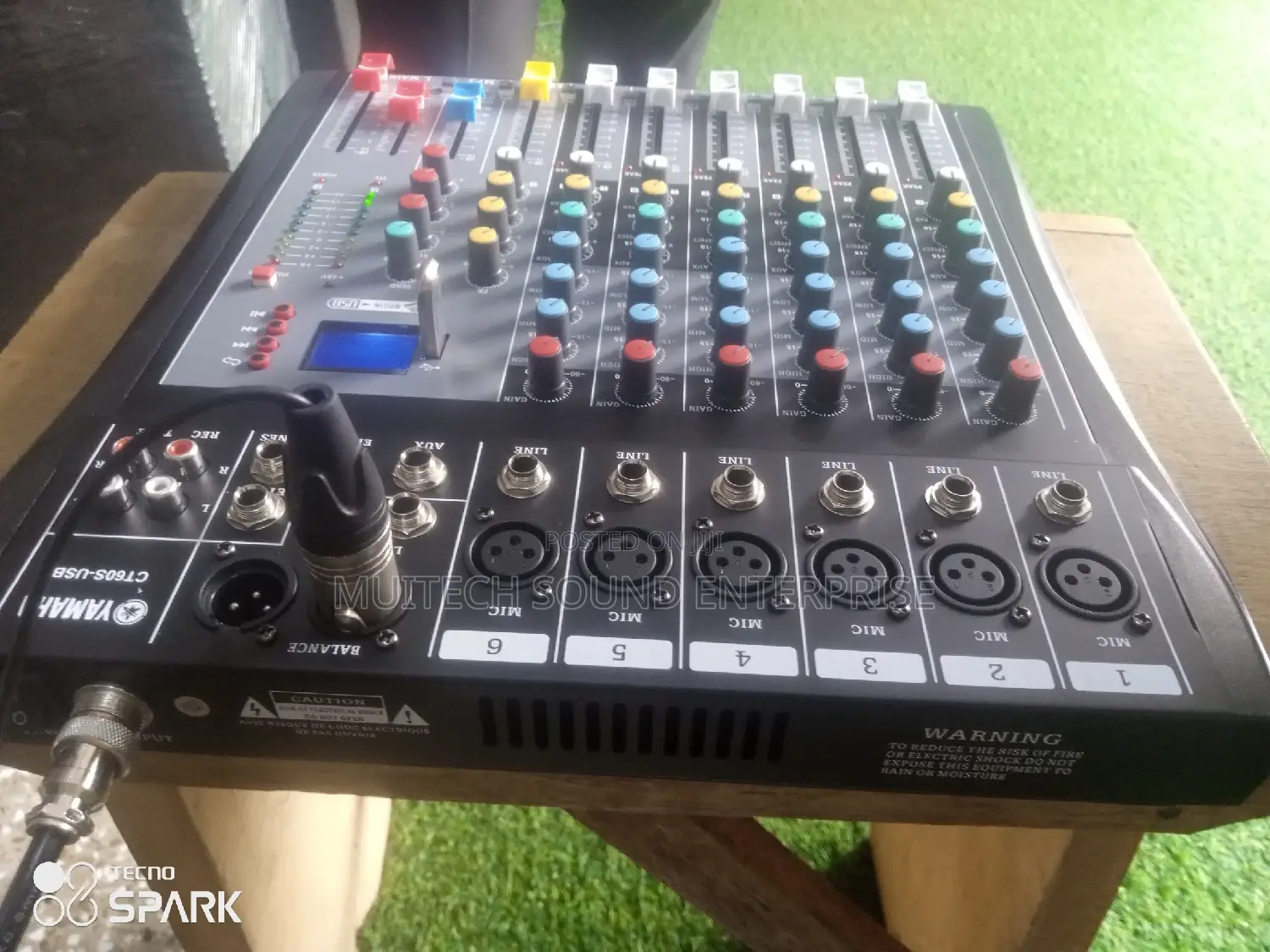 Yamaha Raw Mixer (6 Channels)