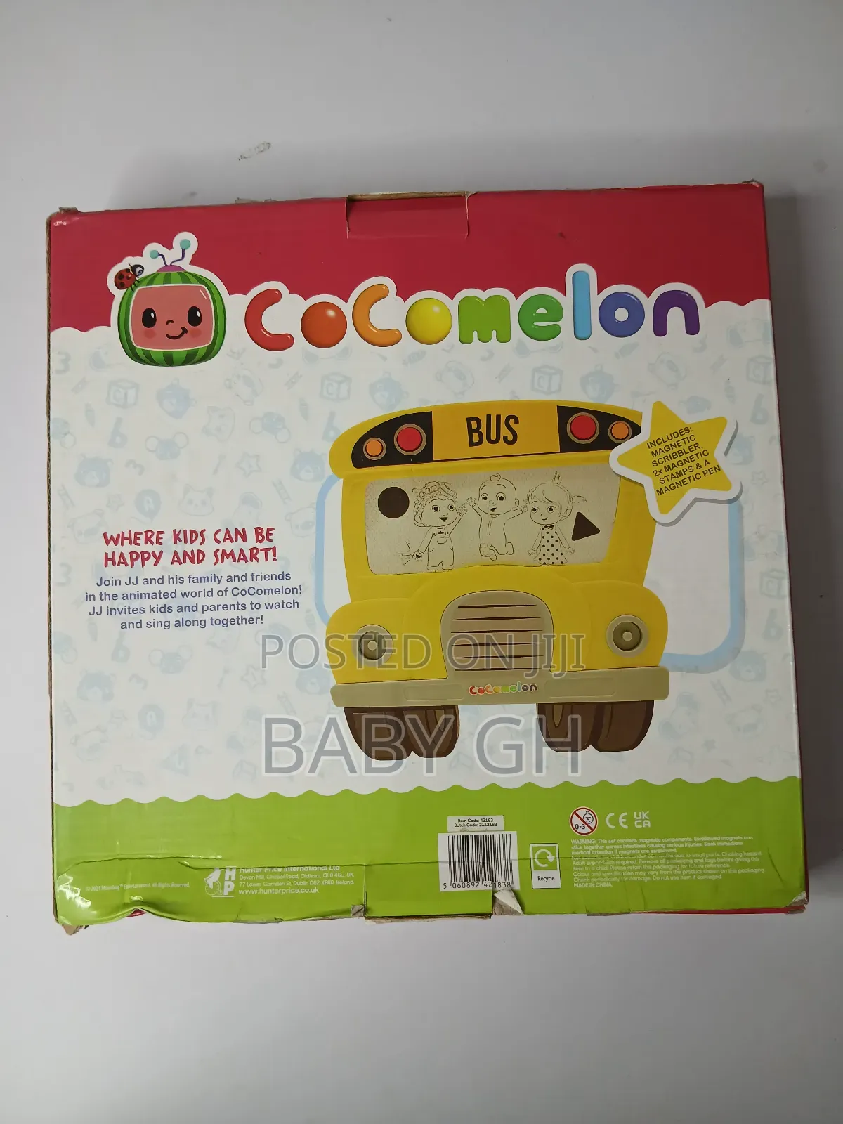 Cocomelon Magnetic Scribbler(Scribble and Swipe)