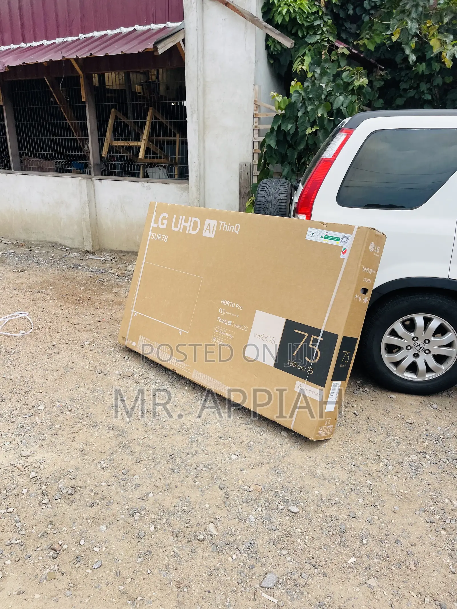 Energy Efficient Lg 75ur8000 75” Uhd Webos Television.