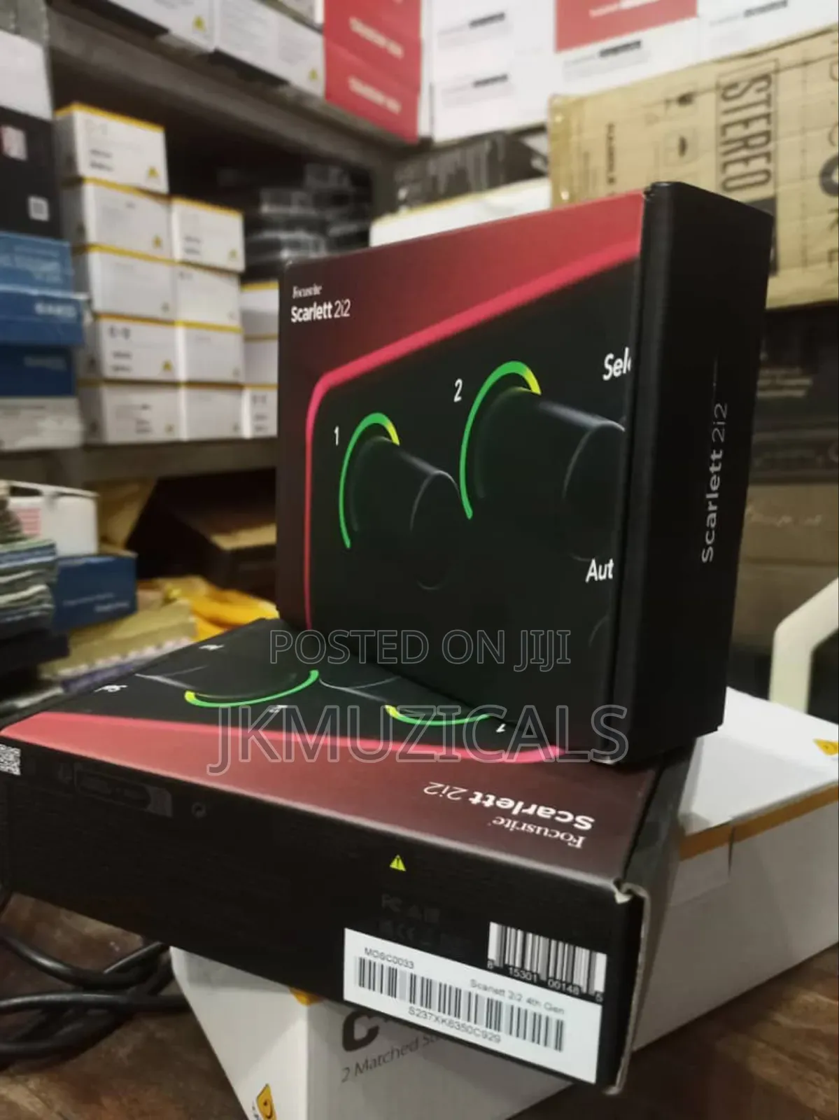 Scarlett 2i2 4th Gen | Audio Interface _ Soundcard