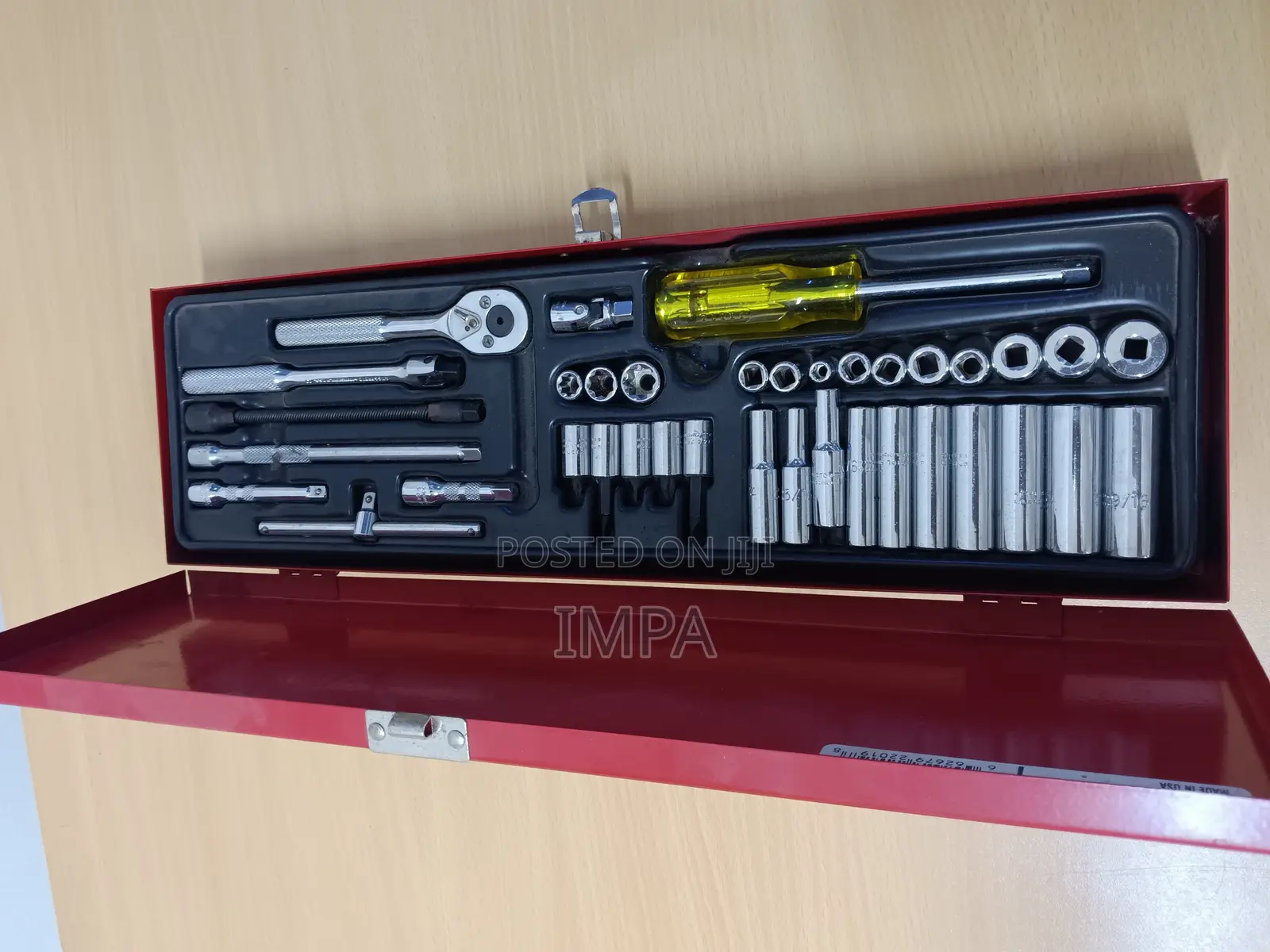 PROTO Socket Wrench Set: 1/4 In Drive Size, 37 Pieces, 3/16