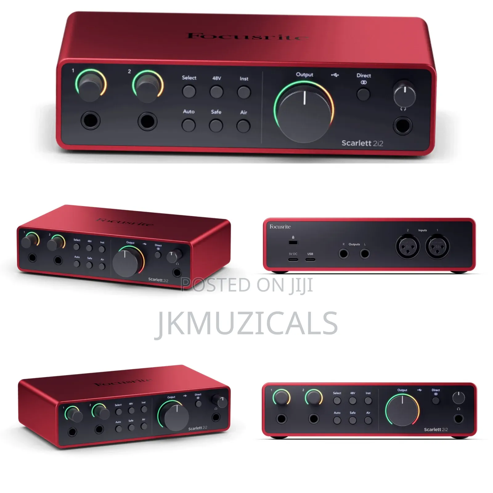 Scarlett 2i2 4th Gen | Audio Interface _ Soundcard