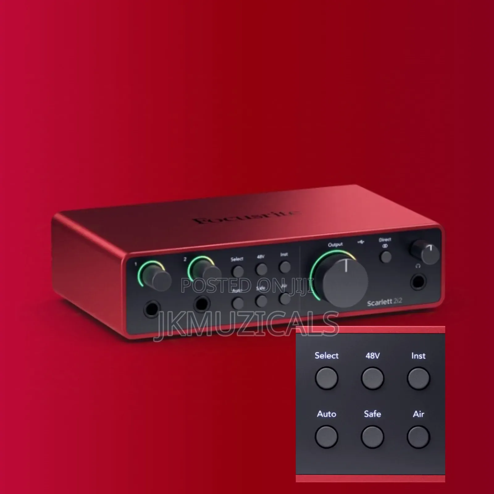 Scarlett 2i2 4th Gen | Audio Interface _ Soundcard