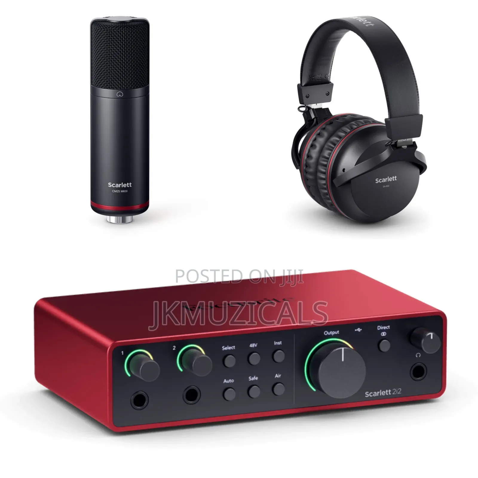 Focusrite Studio Bundle_ Scarlett 2i2 (4th Generation)