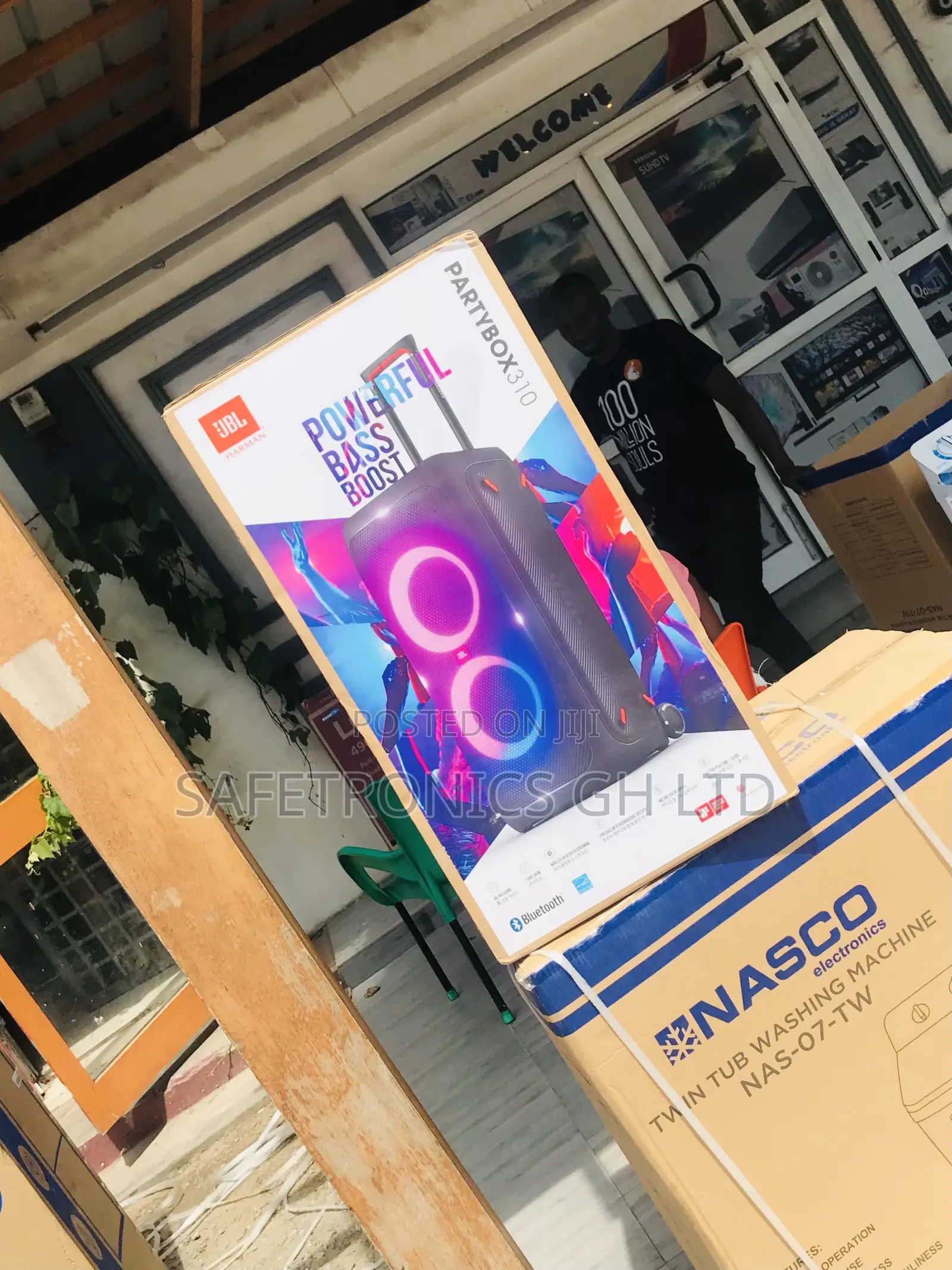  Powerful JBL Original Speaker  Party Box 310 